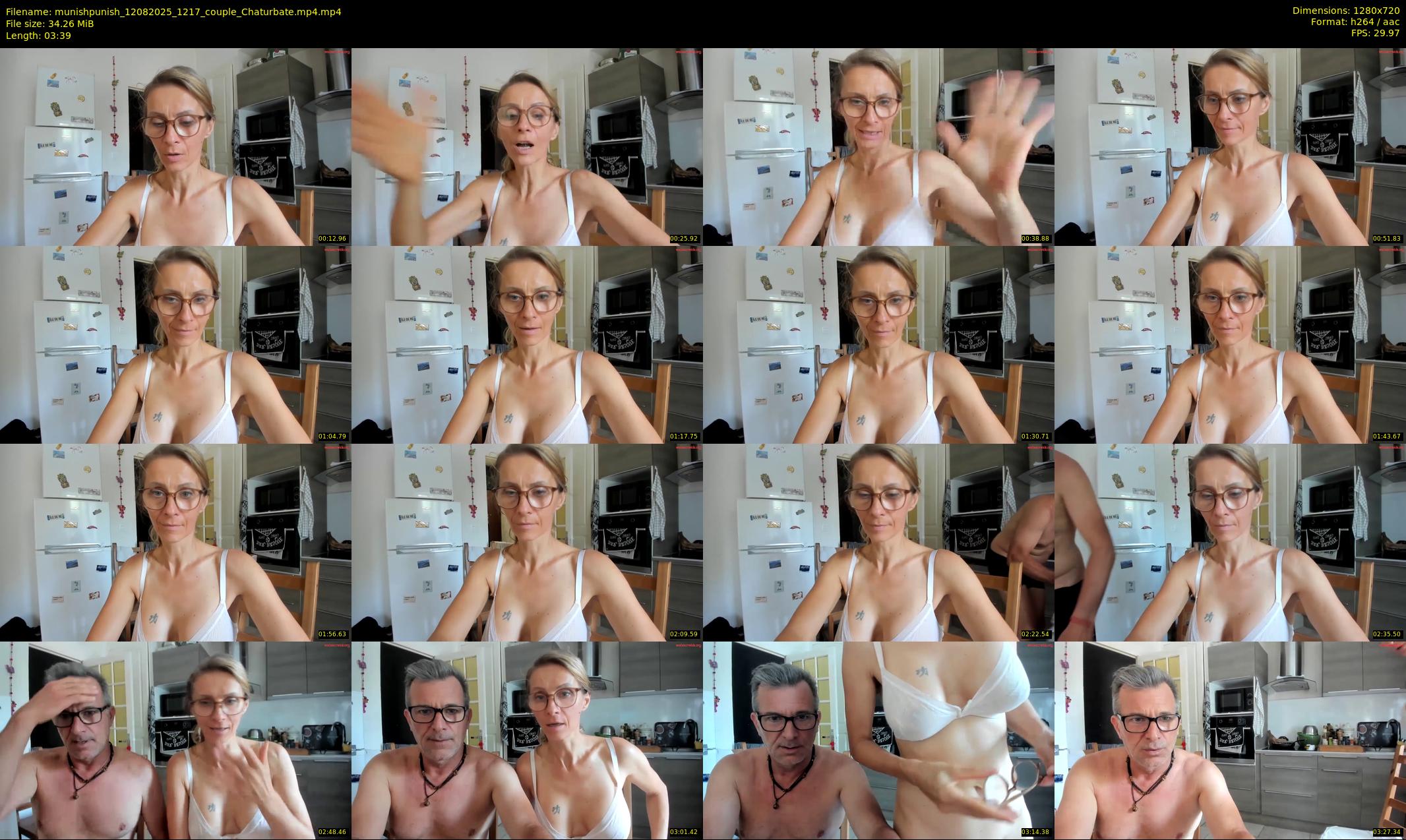 munishpunish — 4 minute Chaturbate couple cam show recording, 720p, Aug 12, 2025