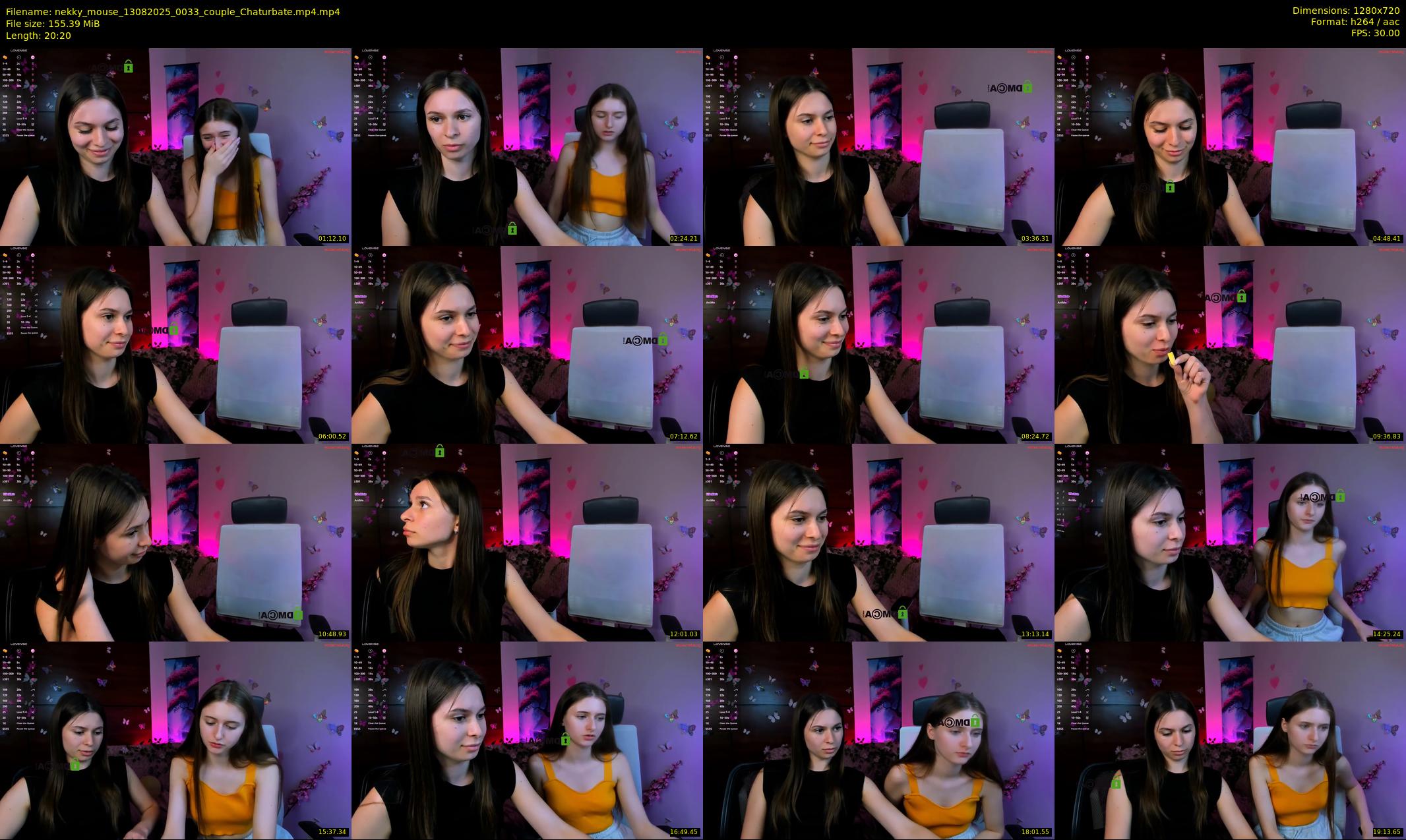 nekky_mouse — 21 minute Chaturbate female cam show recording, 720p, Aug 13, 2025
