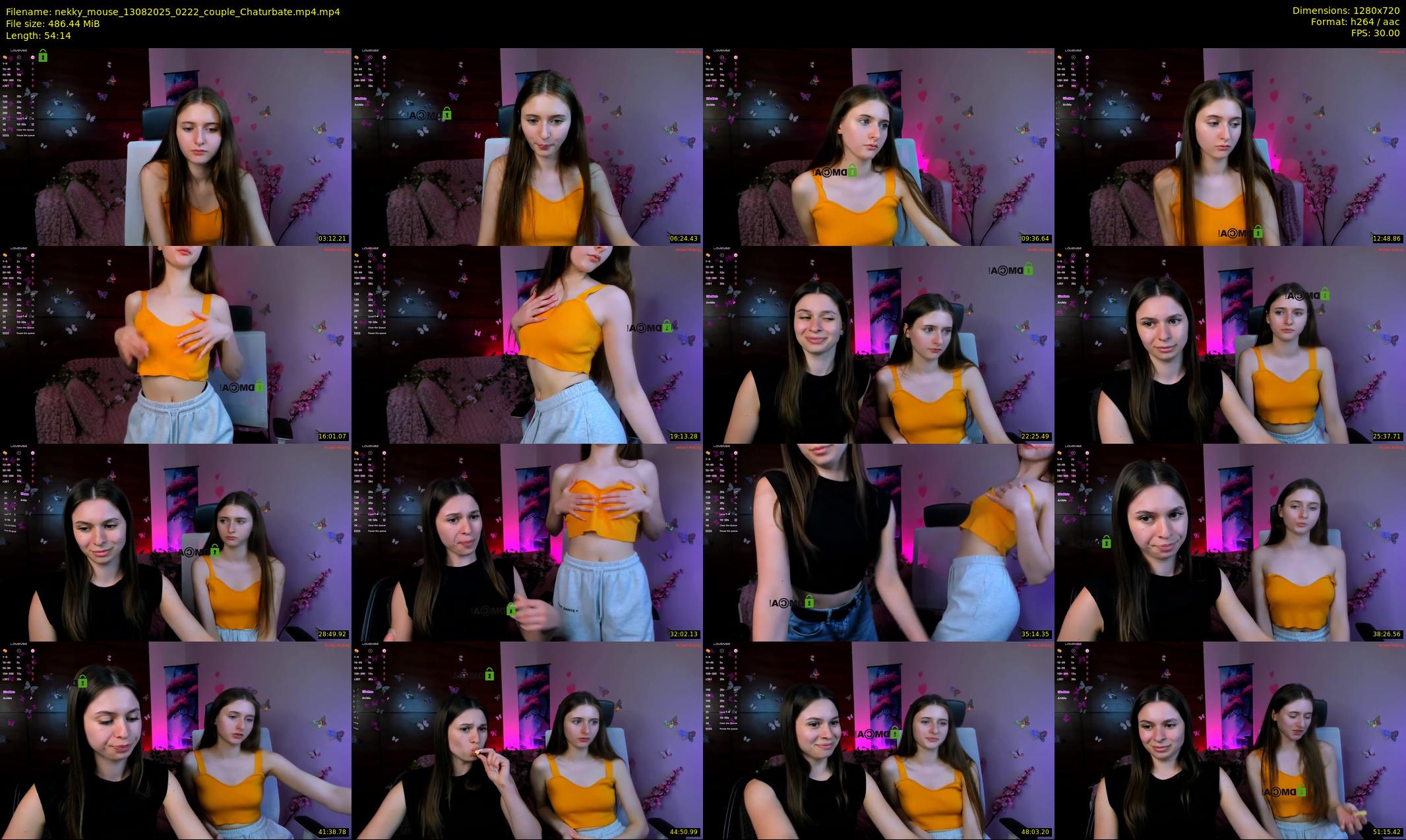nekky_mouse — 55 minute Chaturbate female cam show recording, 720p, Aug 13, 2025