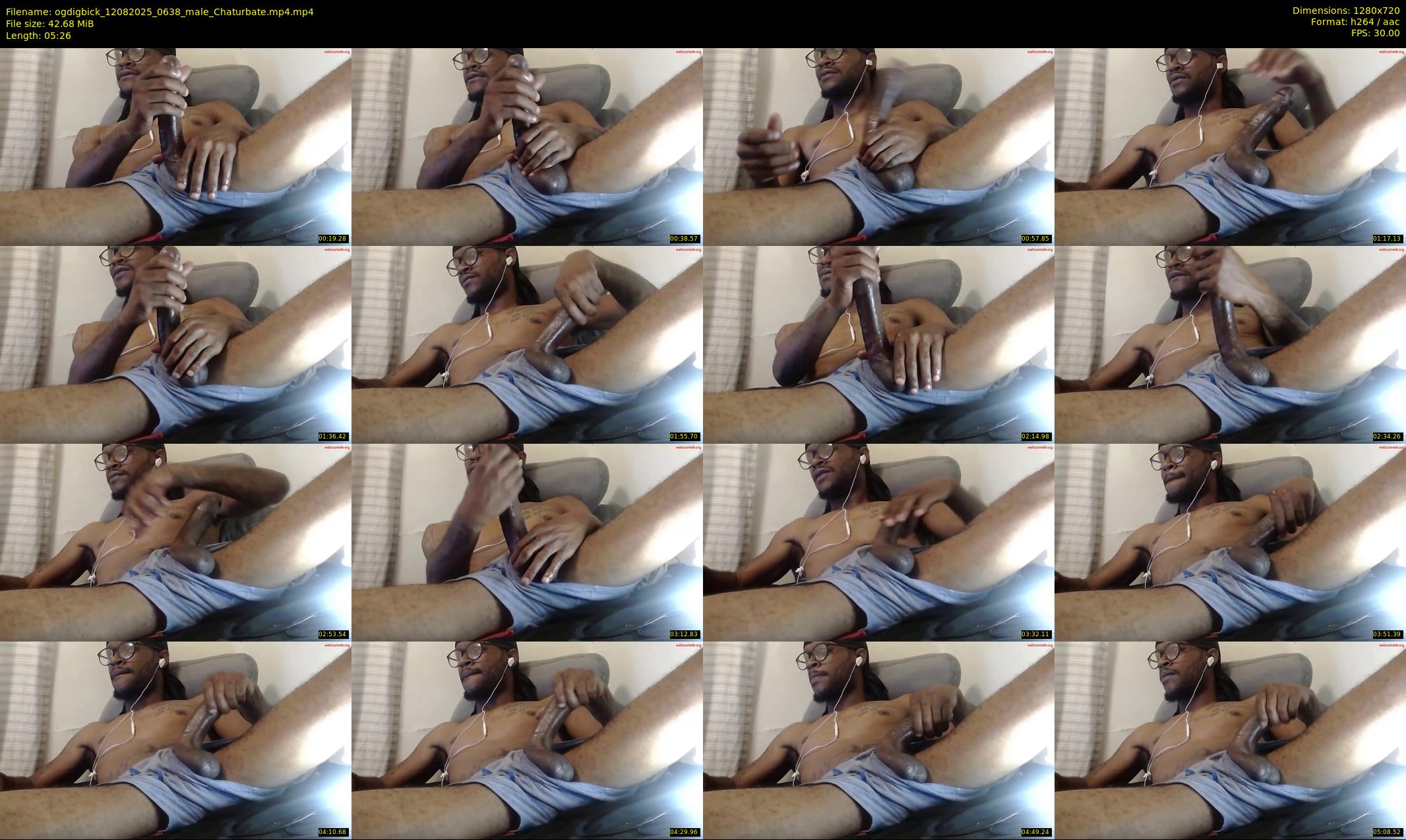 ogdigbick — 6 minute Chaturbate male cam show recording, 720p, Aug 12, 2025