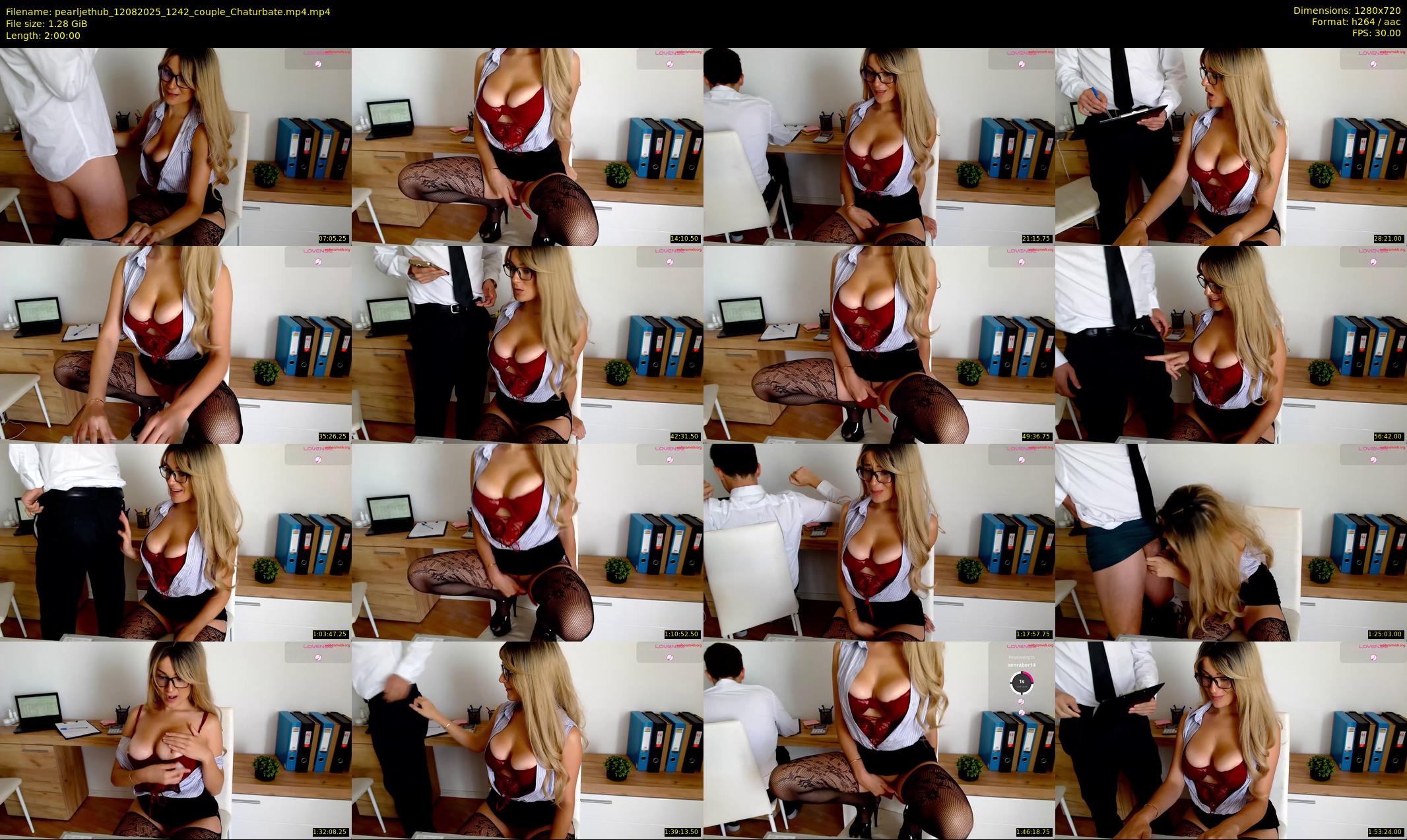 pearljethub — 120 minute Chaturbate couple cam show recording, 720p, Aug 12, 2025
