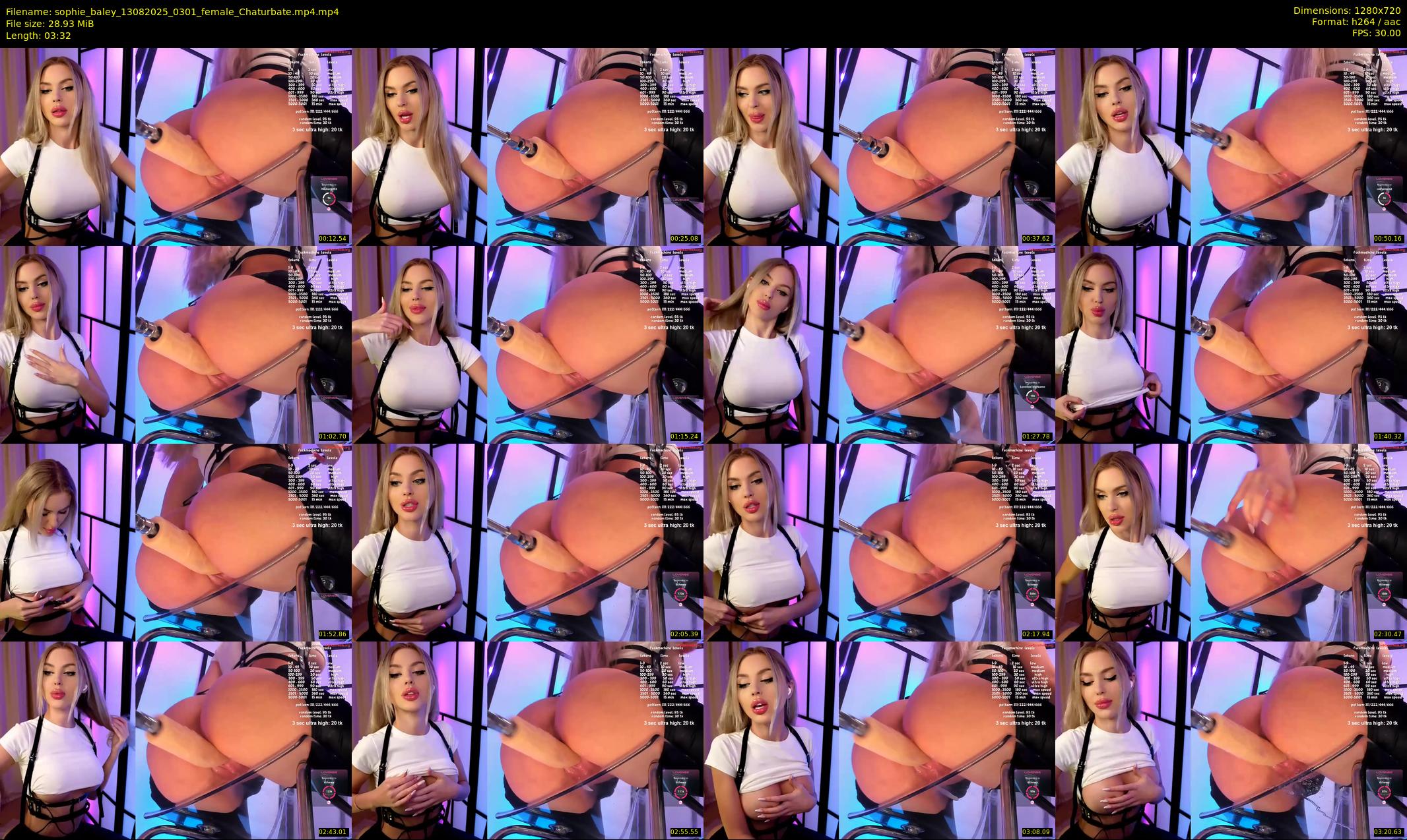 sophie_baley — 4 minute Chaturbate female cam show recording, 720p, Aug 13, 2025