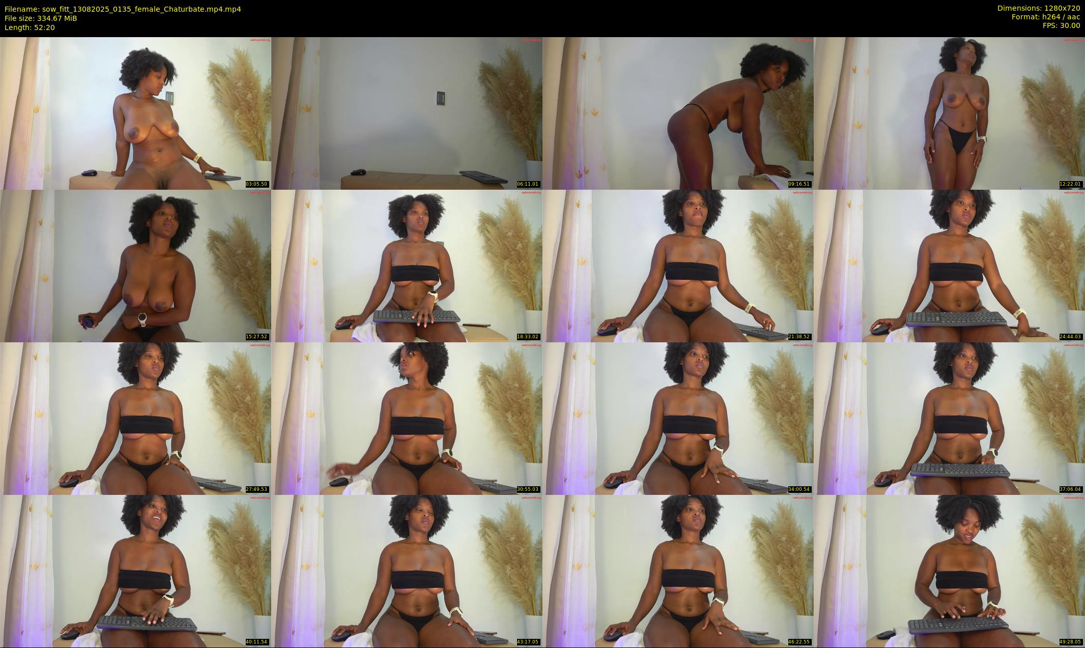 sow_fitt — 53 minute Chaturbate female cam show recording, 720p, Aug 13, 2025