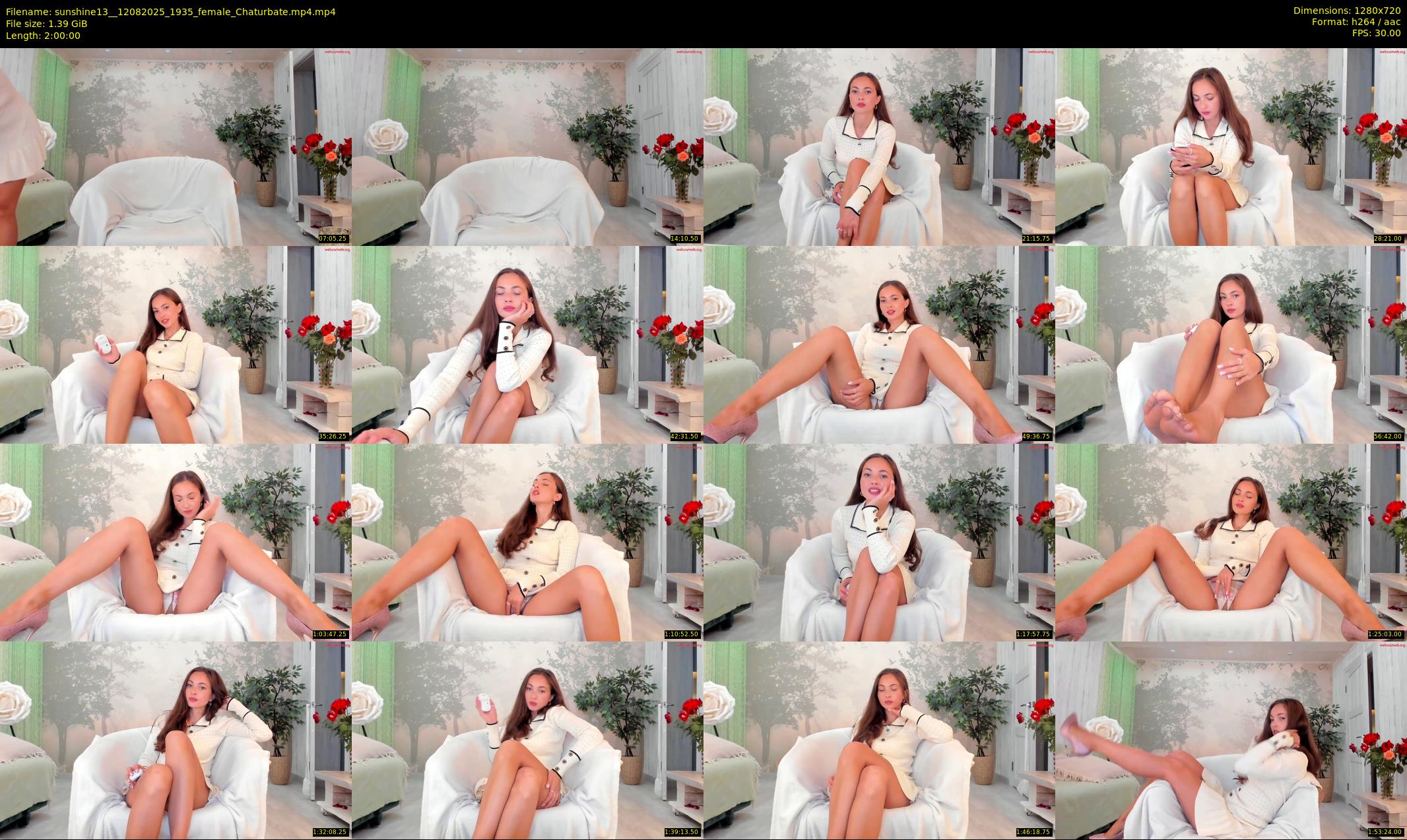 sunshine13_ — 120 minute Chaturbate female cam show recording, 720p, Aug 12, 2025