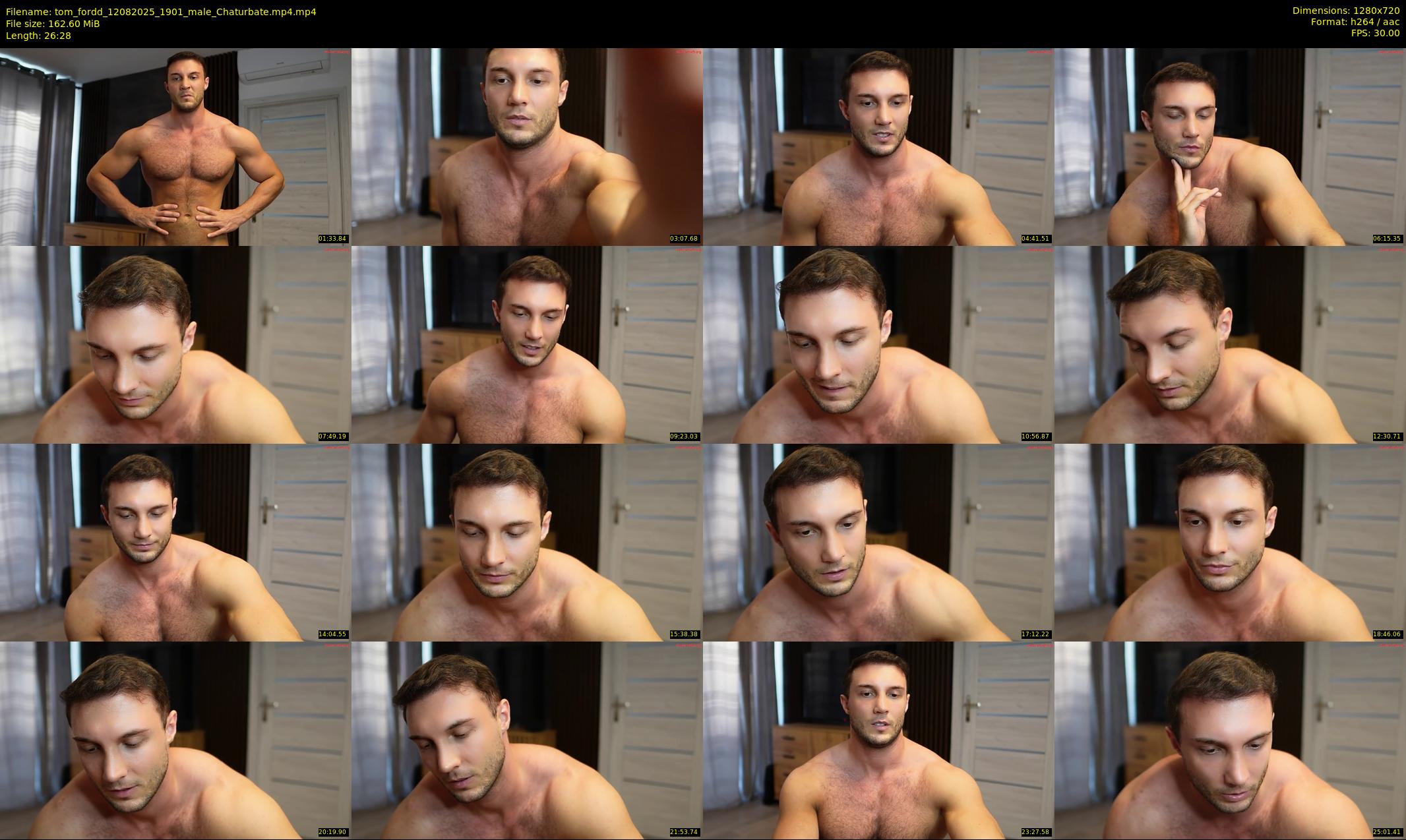 tom_fordd — 27 minute Chaturbate male cam show recording, 720p, Aug 12, 2025