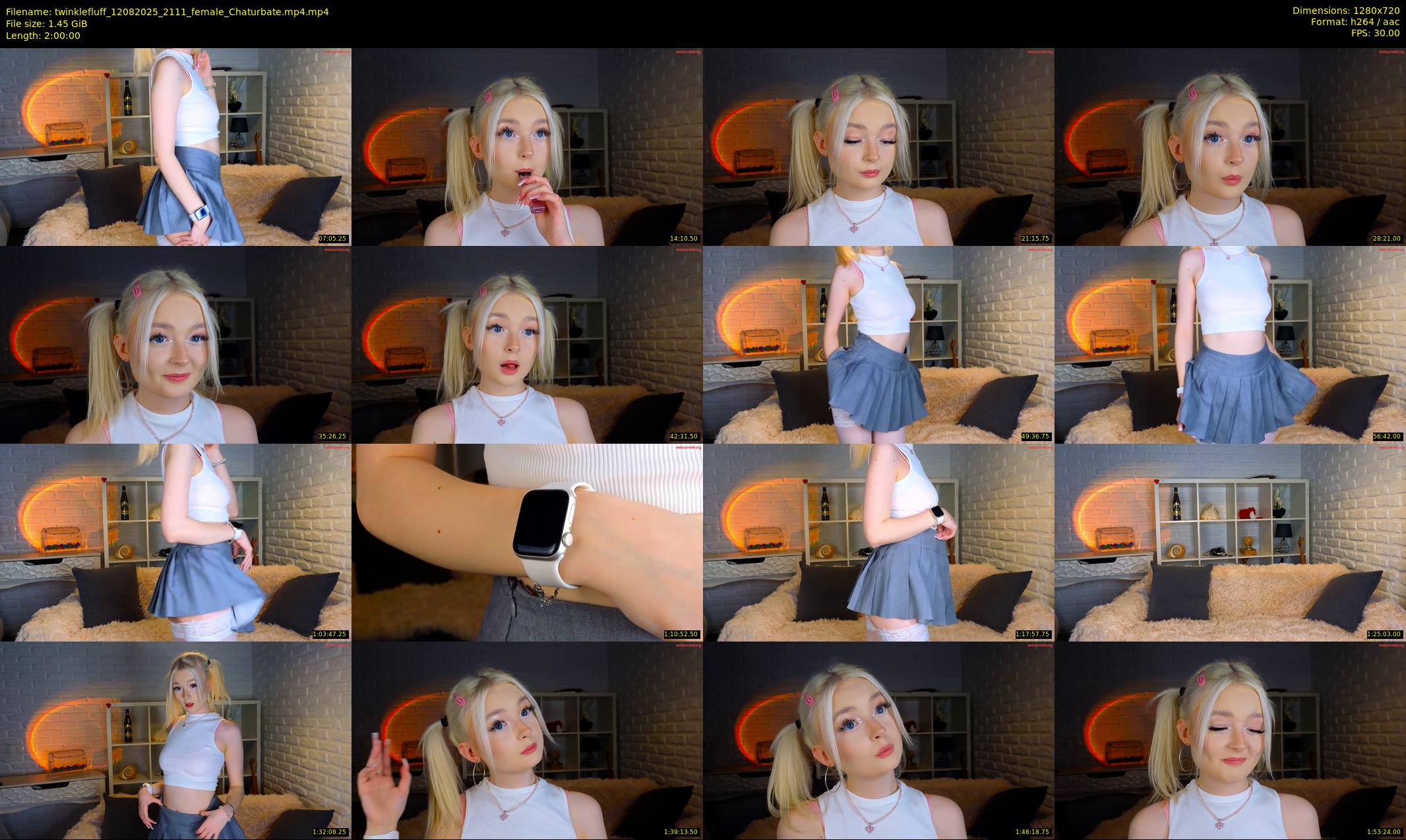 twinklefluff — 120 minute Chaturbate female cam show recording, 720p, Aug 12, 2025