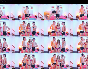 twogirls2boys — 21 minute Chaturbate couple cam show recording, 720p, Aug 12, 2025