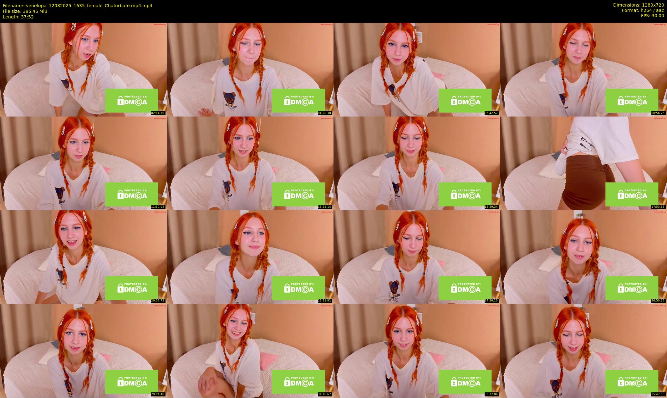venelopa — 38 minute Chaturbate female cam show recording, 720p, Aug 12, 2025