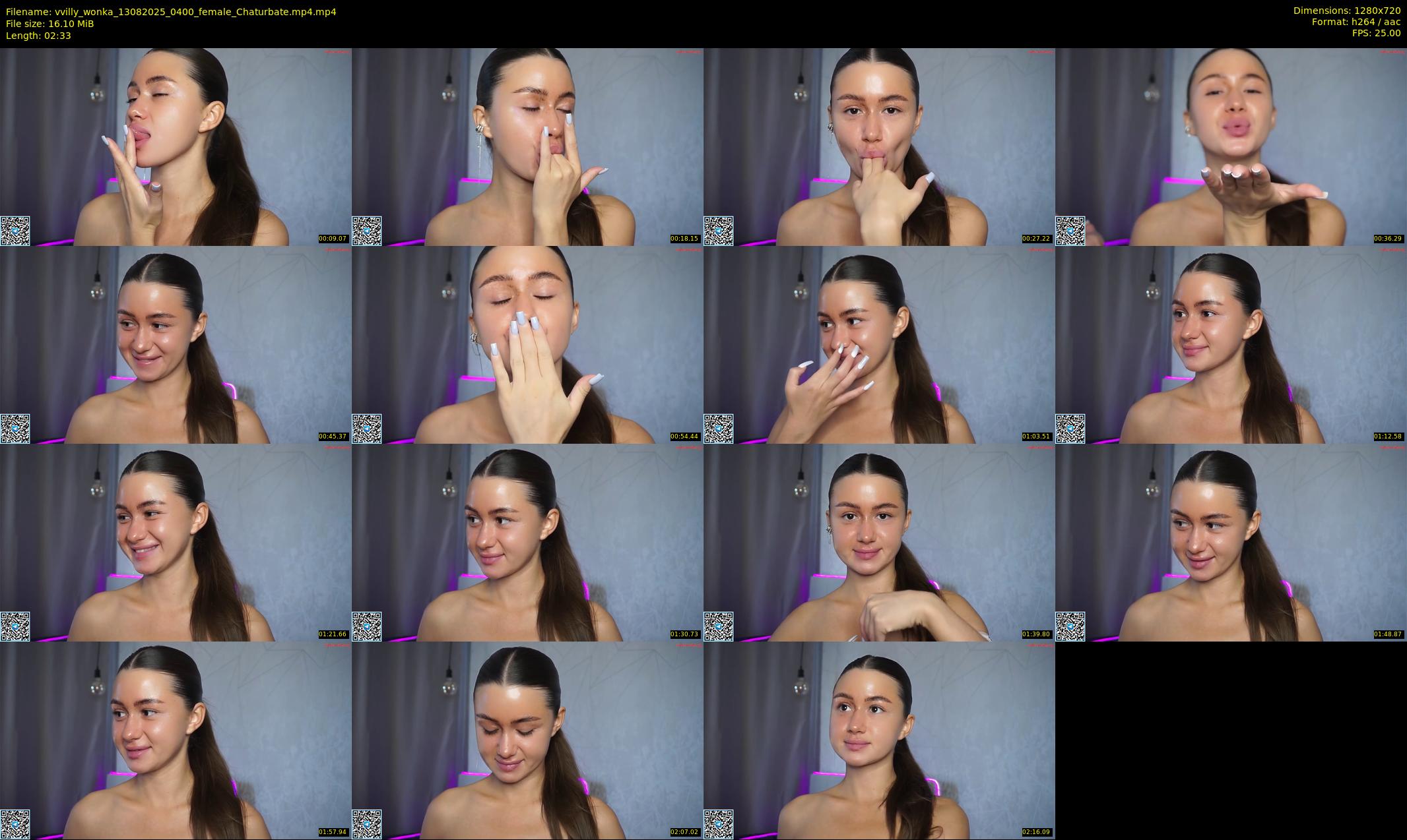 vvilly_wonka — 3 minute Chaturbate female cam show recording, 720p, Aug 13, 2025