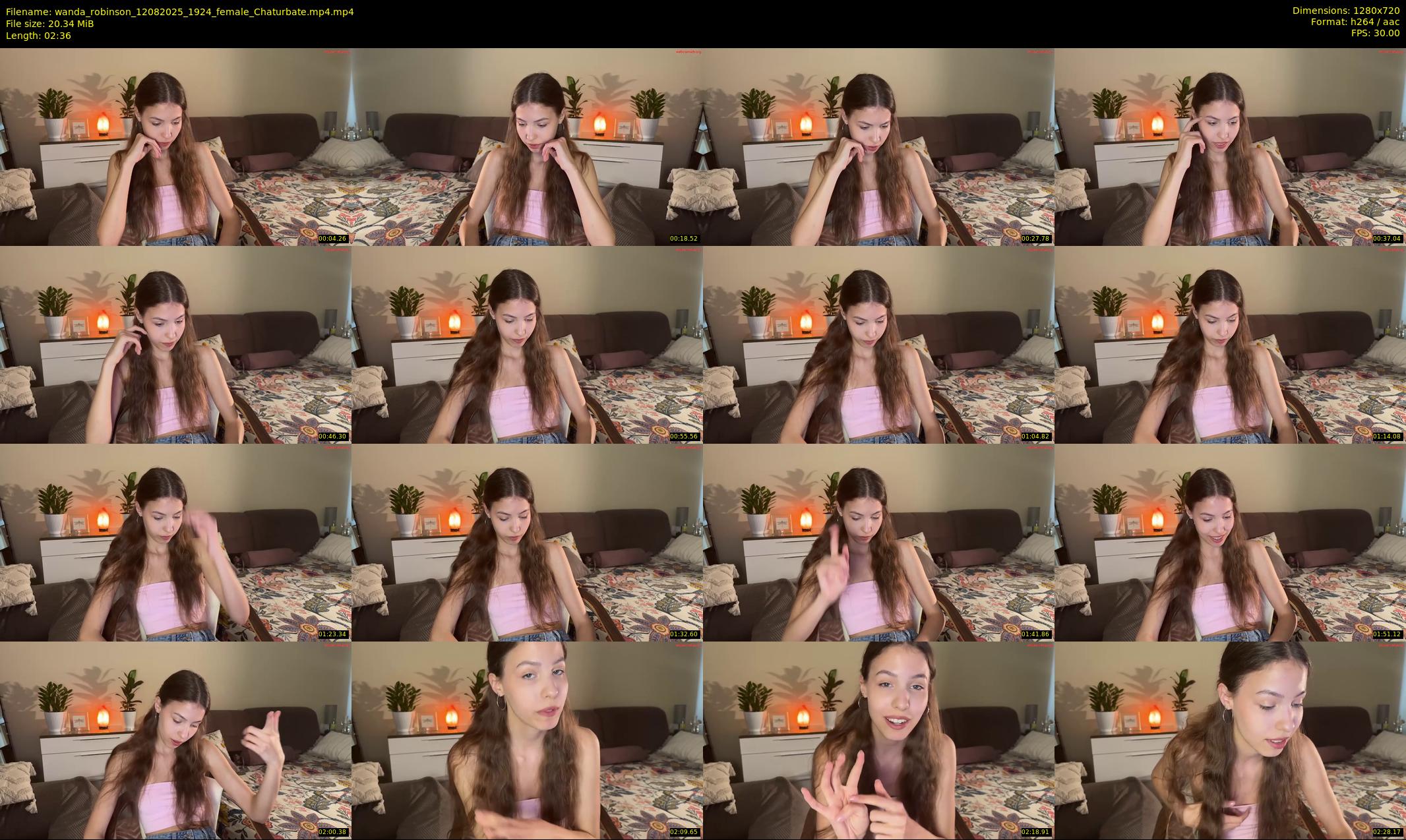 wanda_robinson — 3 minute Chaturbate female cam show recording, 720p, Aug 12, 2025