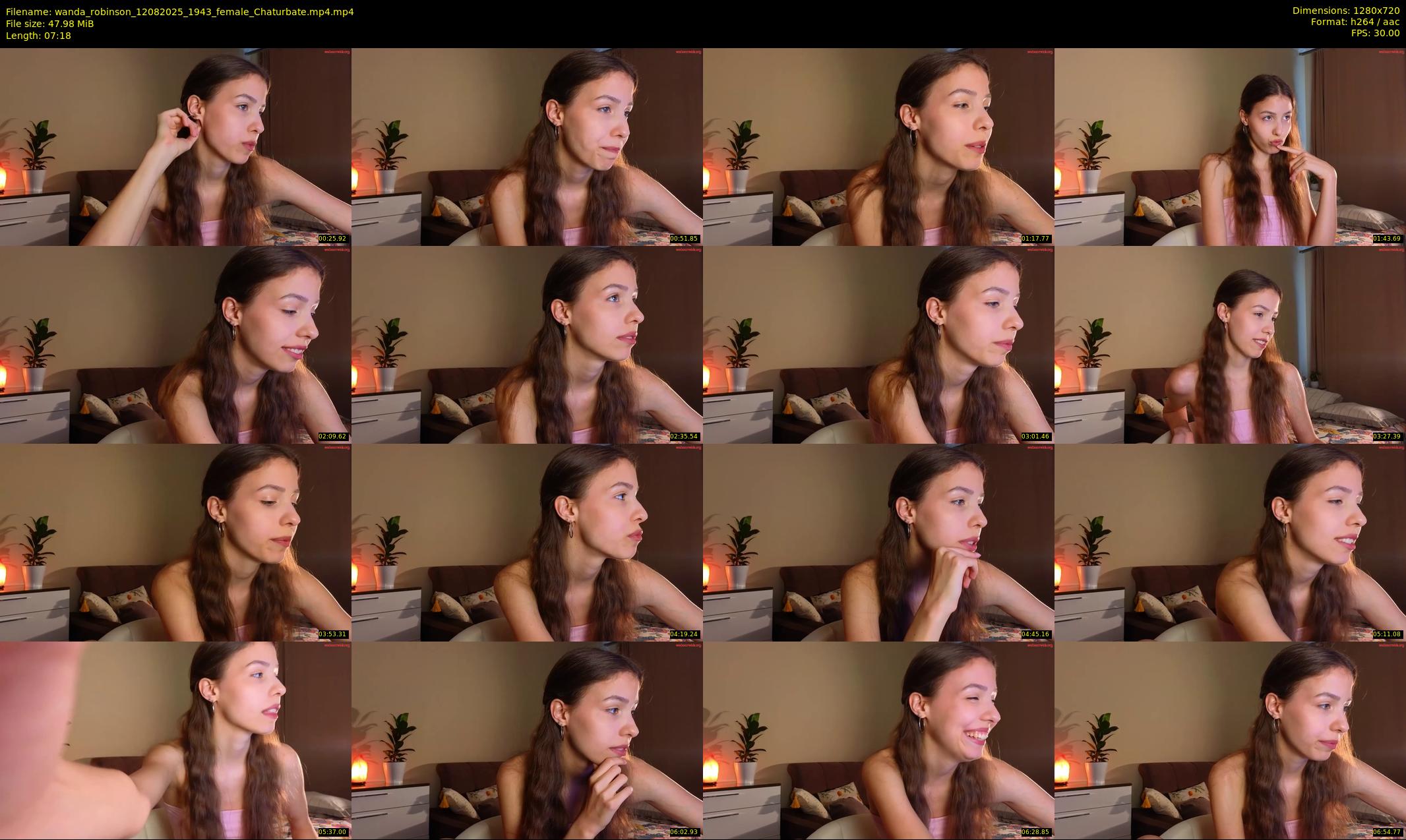 wanda_robinson — 8 minute Chaturbate female cam show recording, 720p, Aug 12, 2025