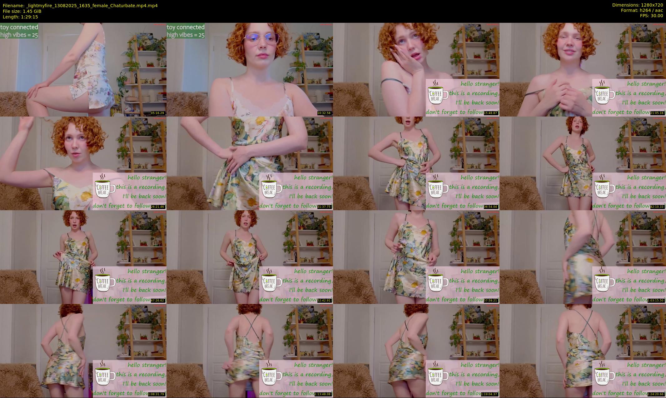 _lightmyfire — 90 minute Chaturbate female cam show recording, 720p, Aug 13, 2025