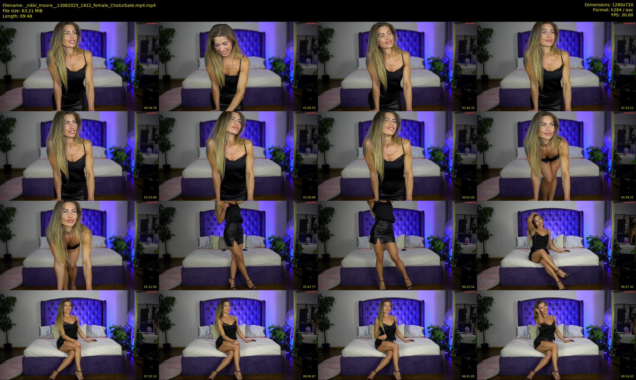 _nikki_moore_ — 10 minute Chaturbate female cam show recording, 720p, Aug 13, 2025