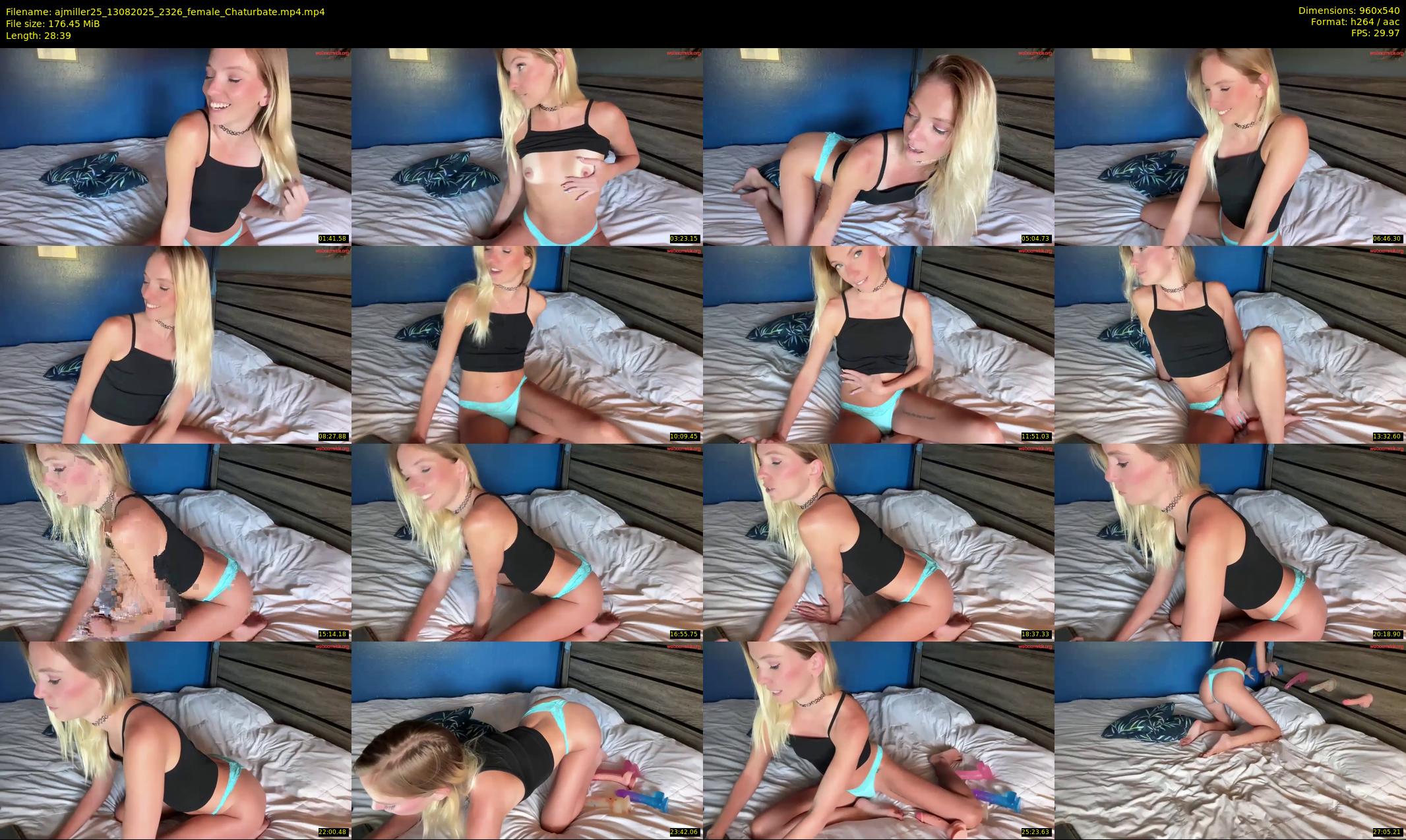 ajmiller25 — 29 minute Chaturbate female cam show recording, 480p, Aug 13, 2025