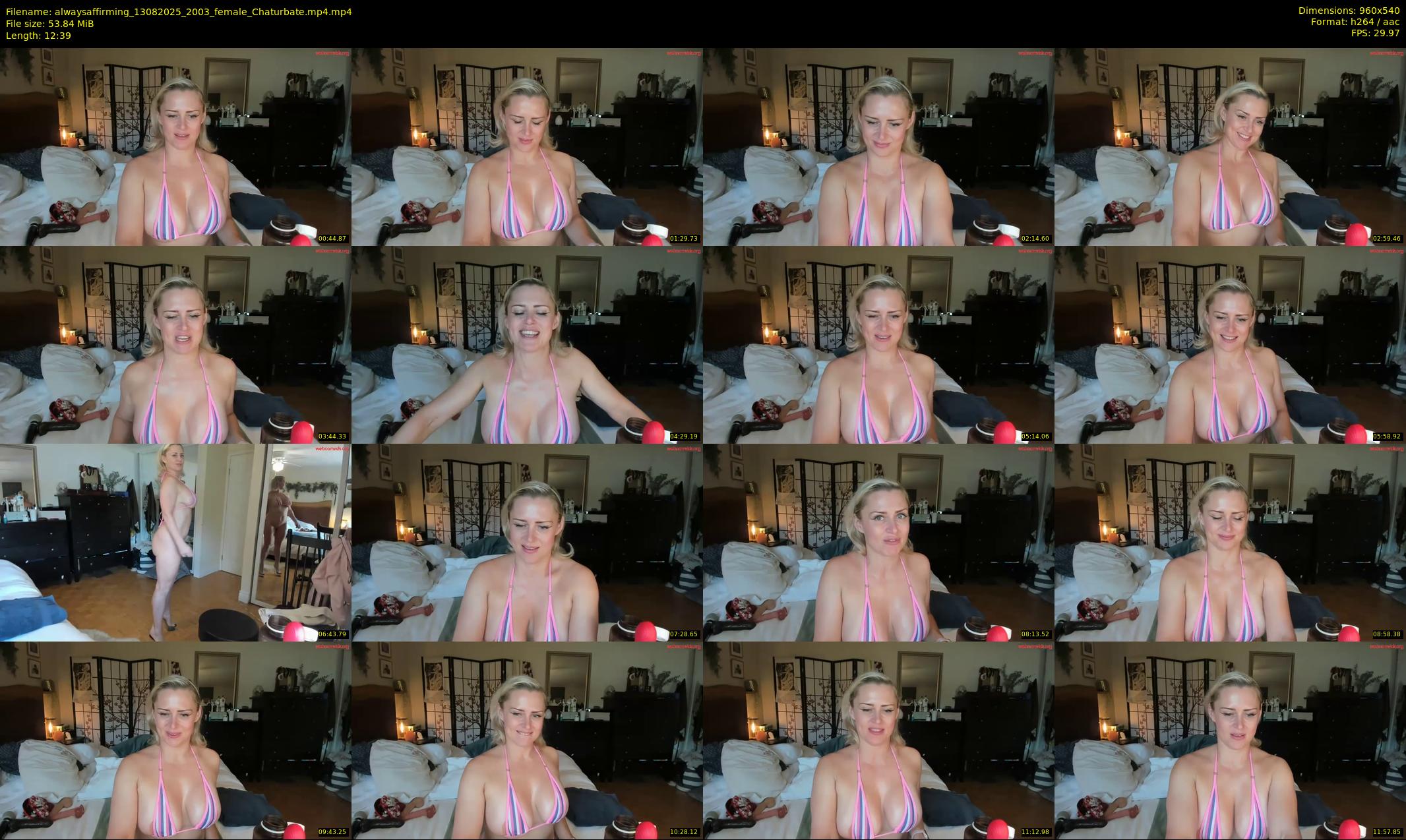alwaysaffirming — 13 minute Chaturbate couple cam show recording, 480p, Aug 13, 2025