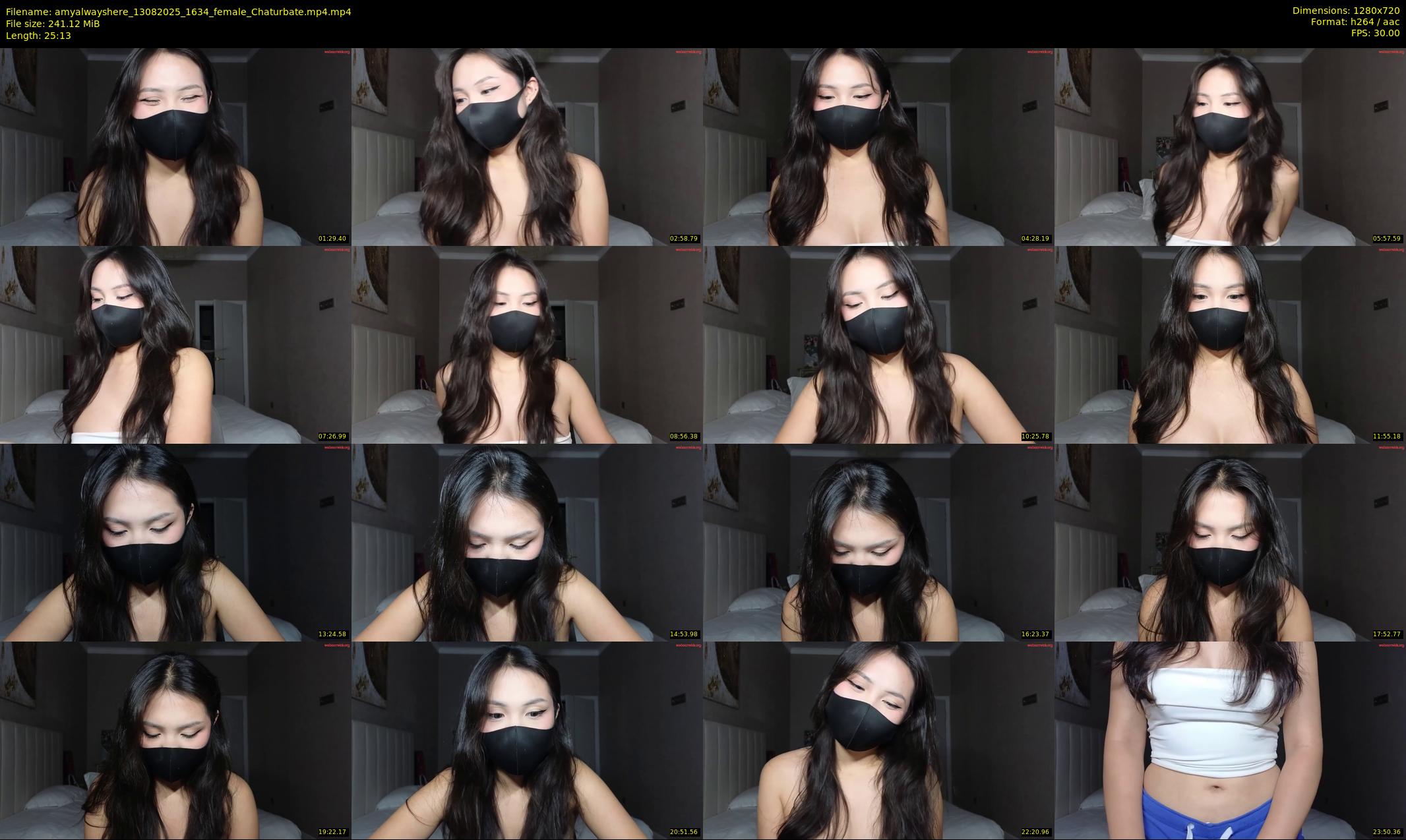 amyalwayshere — 26 minute Chaturbate female cam show recording, 720p, Aug 13, 2025