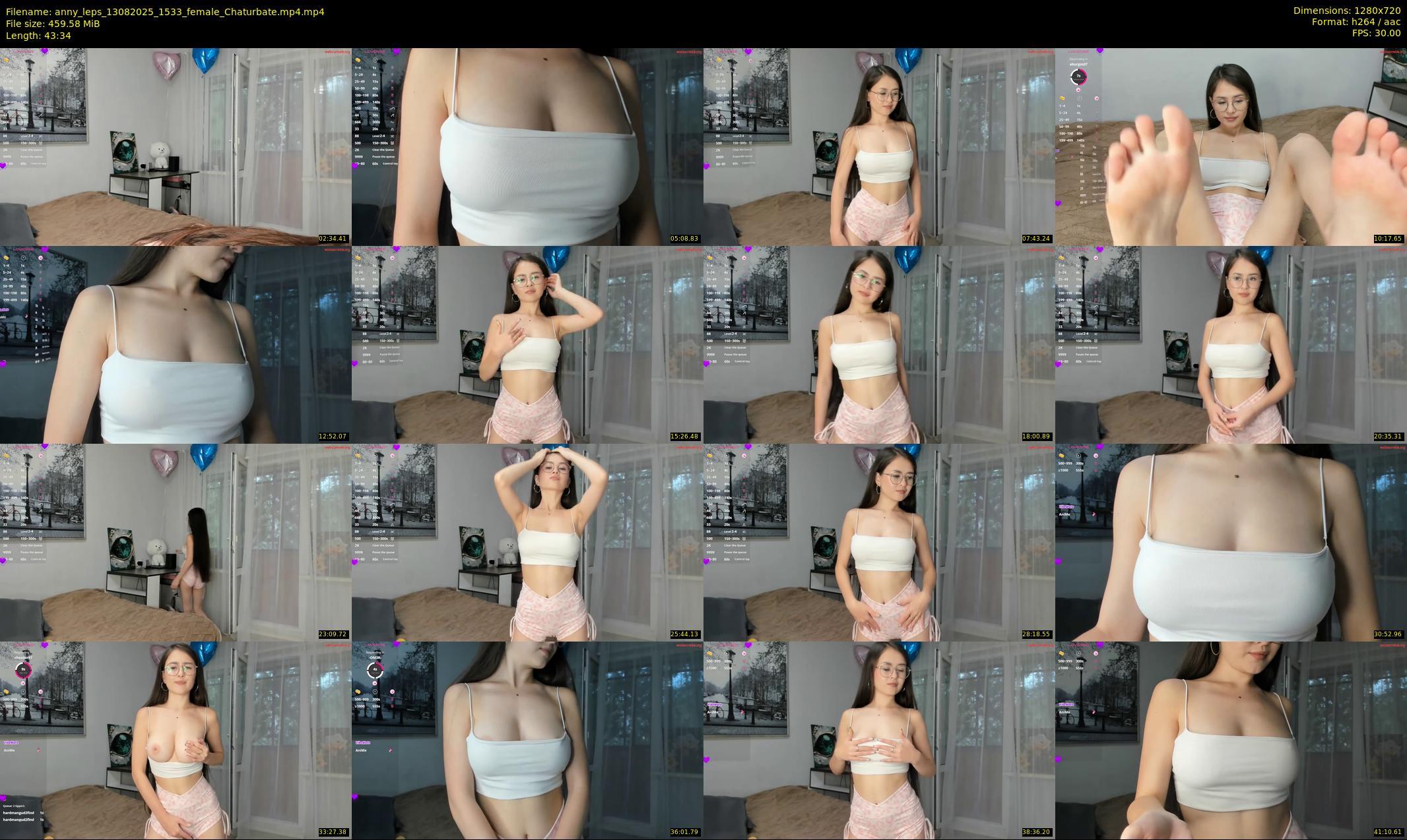 anny_leps — 44 minute Chaturbate female cam show recording, 720p, Aug 13, 2025