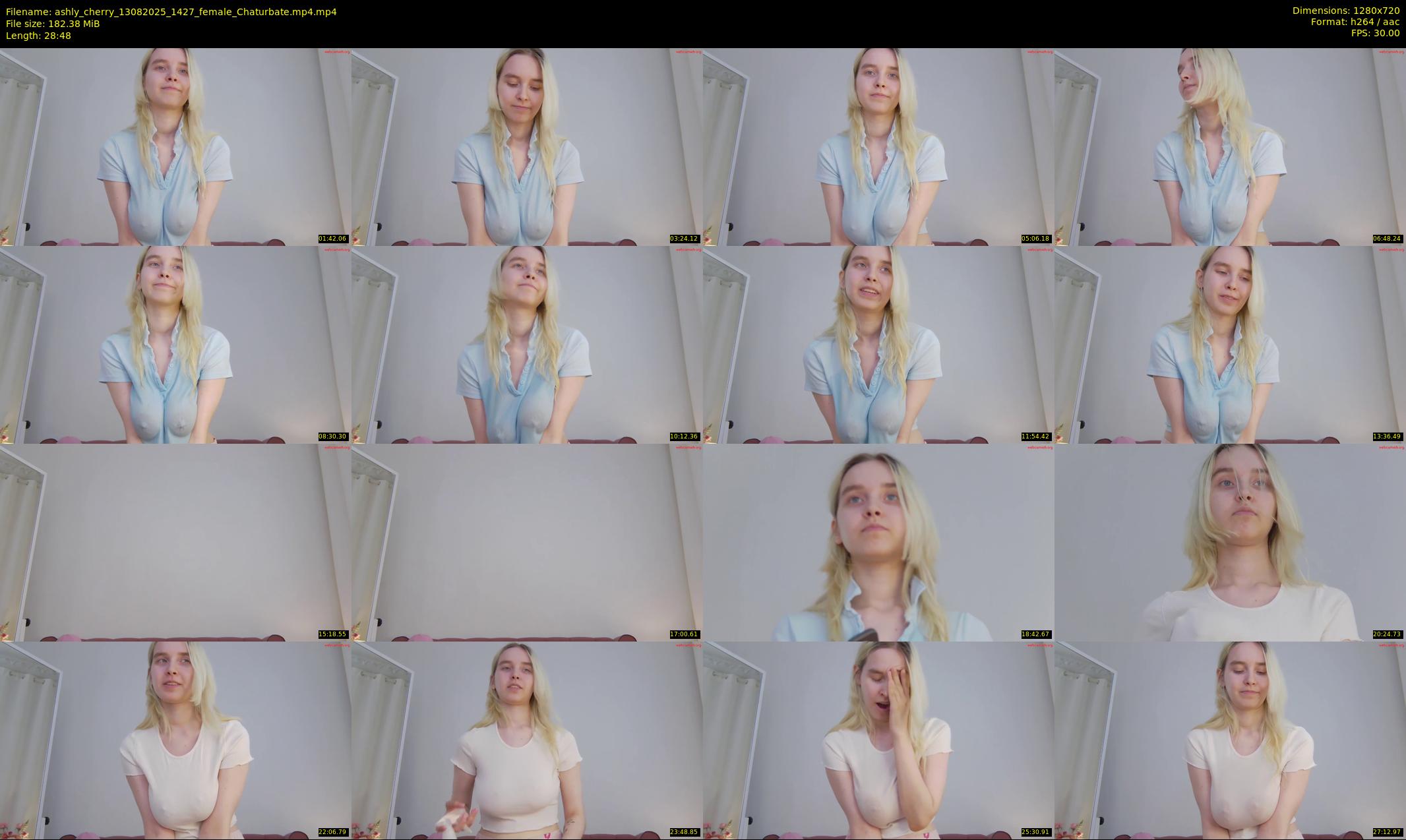 ashly_cherry — 29 minute Chaturbate female cam show recording, 720p, Aug 13, 2025