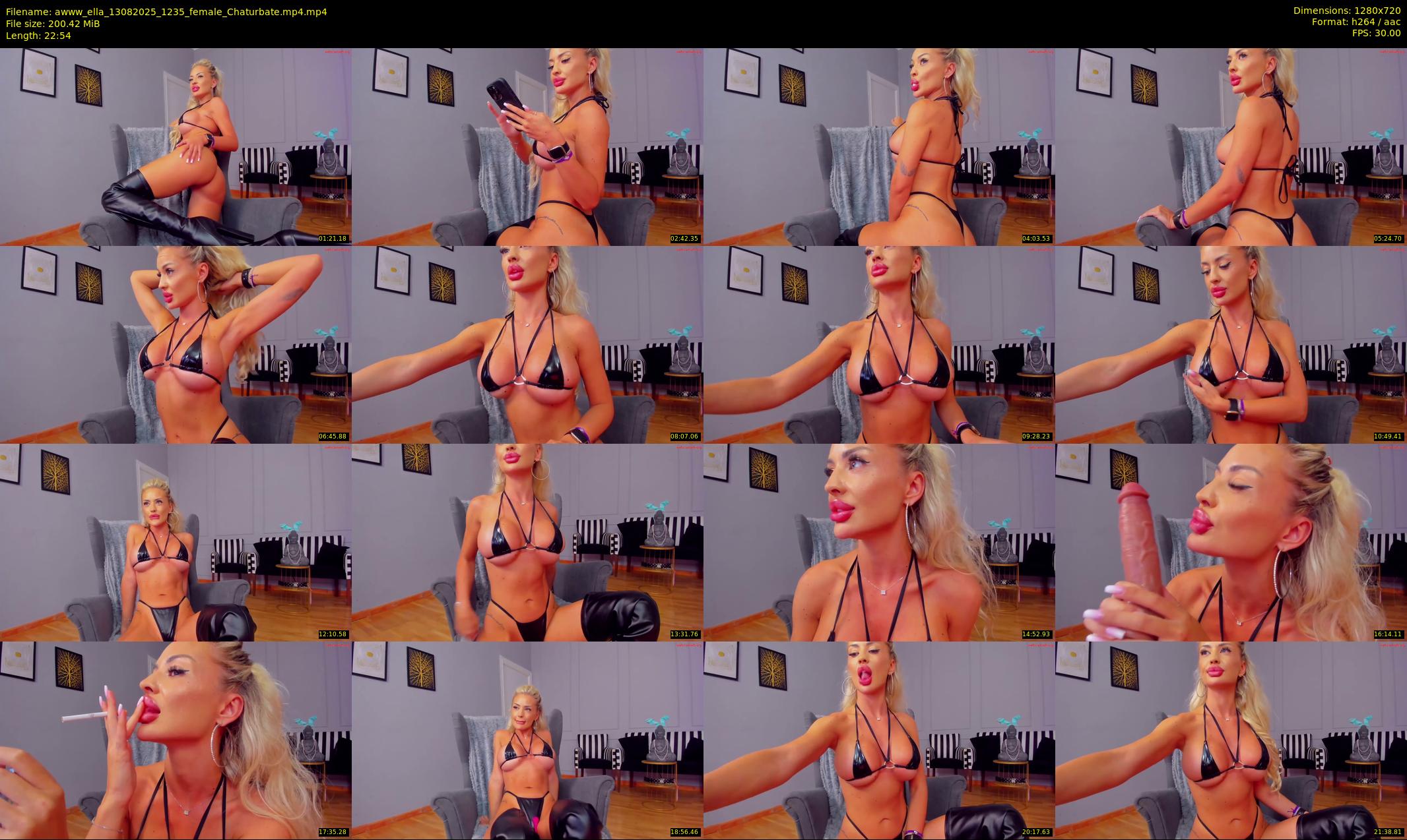awww_ella — 23 minute Chaturbate female cam show recording, 720p, Aug 13, 2025