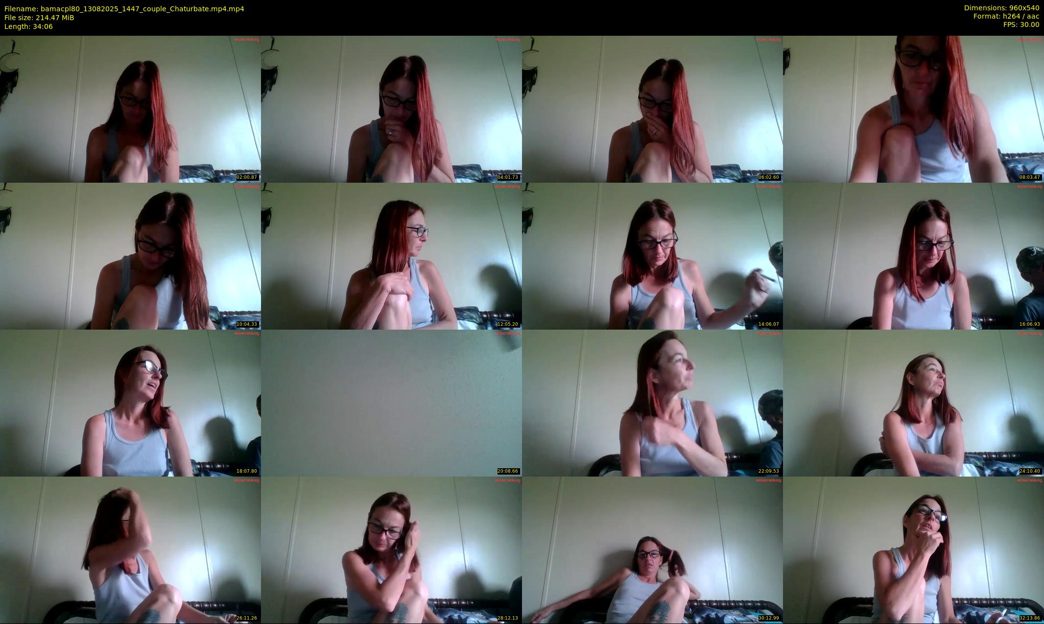 bamacpl80 — 35 minute Chaturbate couple cam show recording, 480p, Aug 13, 2025