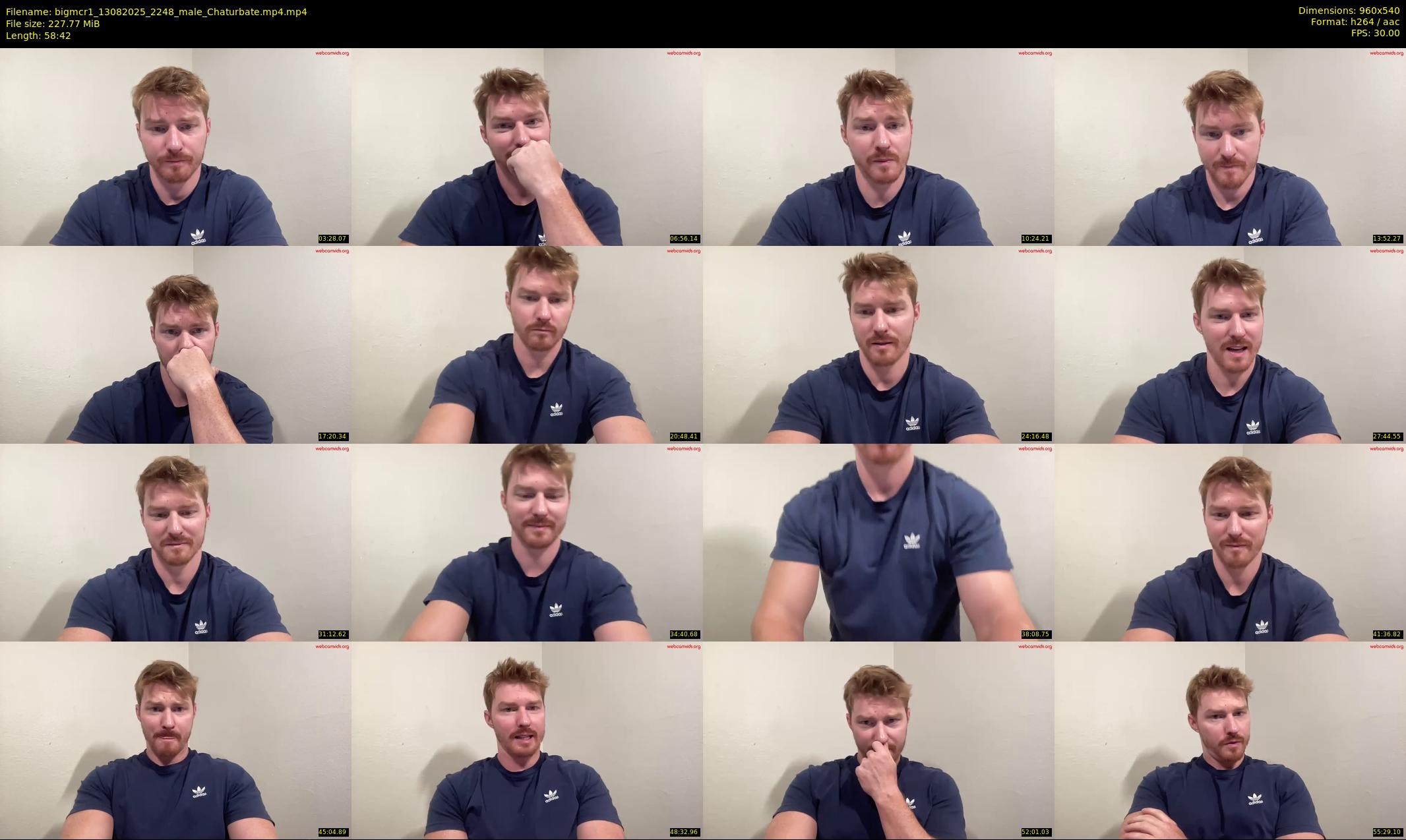 bigmcr1 — 59 minute Chaturbate male cam show recording, 480p, Aug 13, 2025
