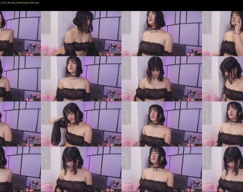 black_cryystal — 34 minute Chaturbate female cam show recording, 720p, Aug 13, 2025