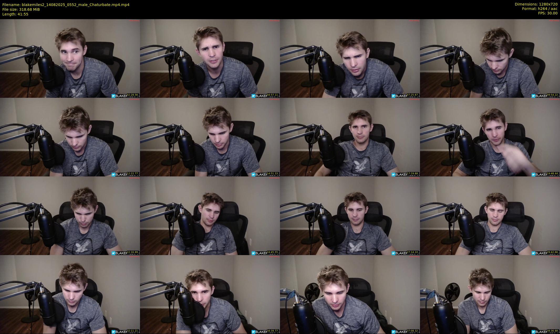 blakemiles2 — 42 minute Chaturbate male cam show recording, 720p, Aug 14, 2025
