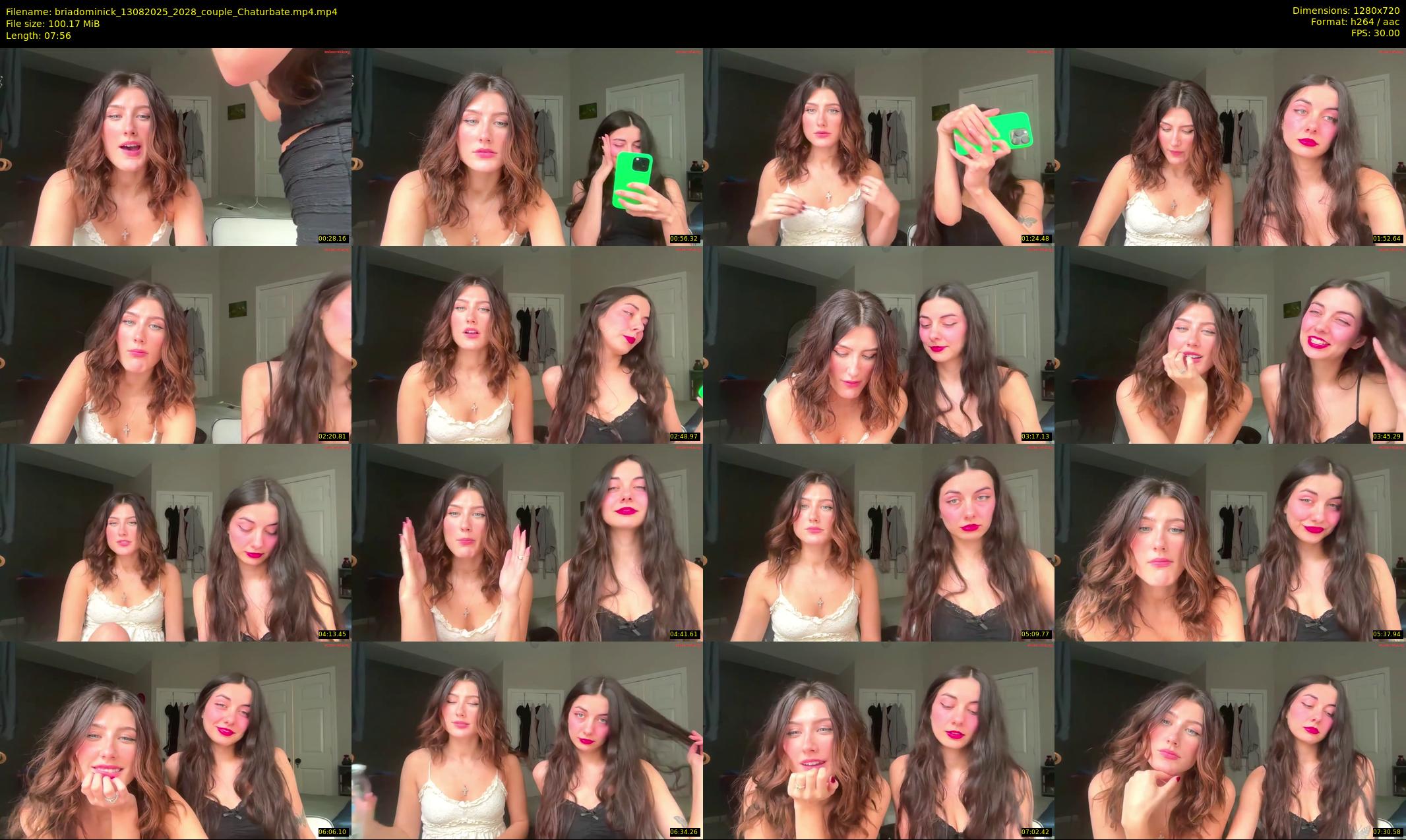 briadominick — 8 minute Chaturbate couple cam show recording, 720p, Aug 13, 2025