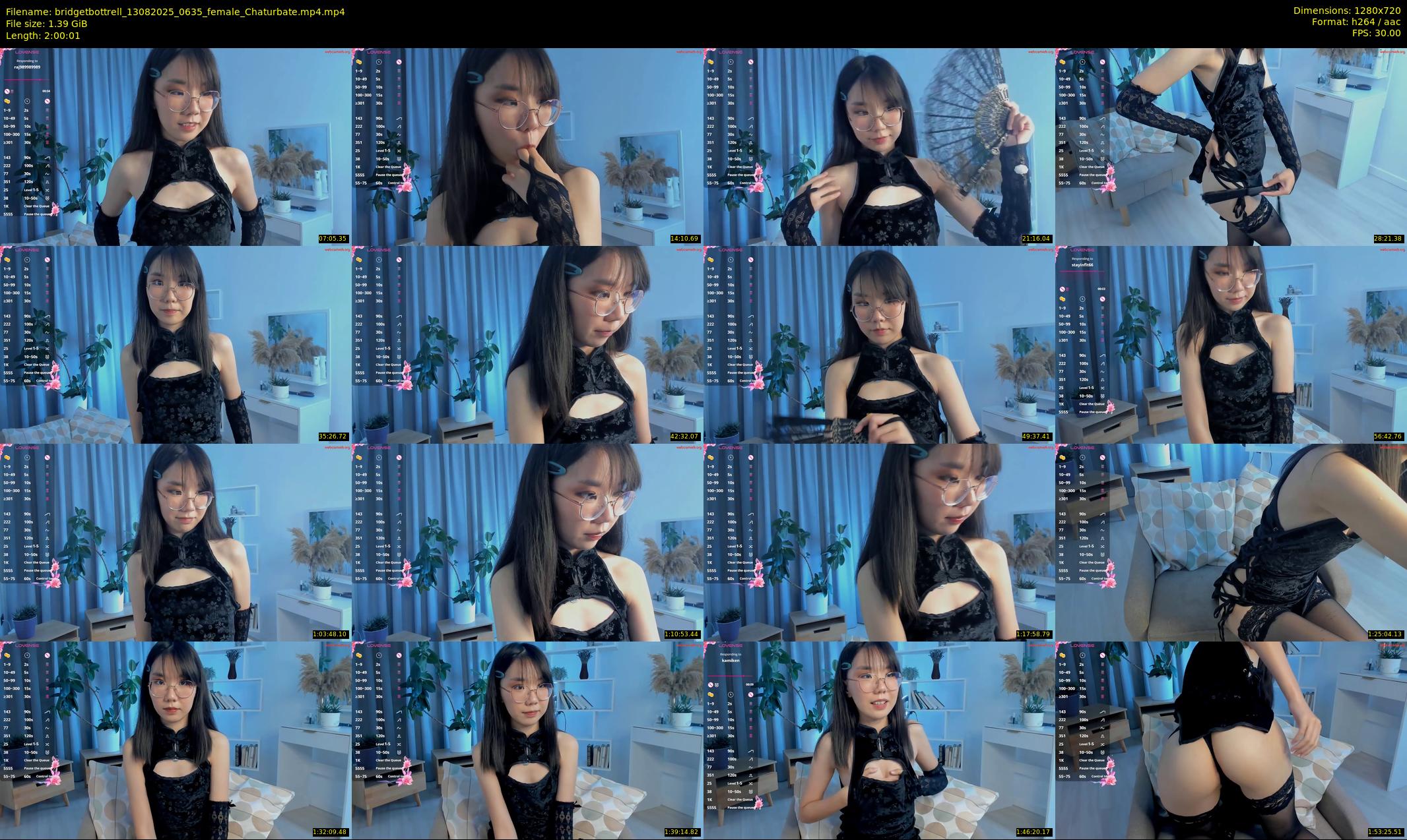 bridgetbottrell — 121 minute Chaturbate female cam show recording, 720p, Aug 13, 2025