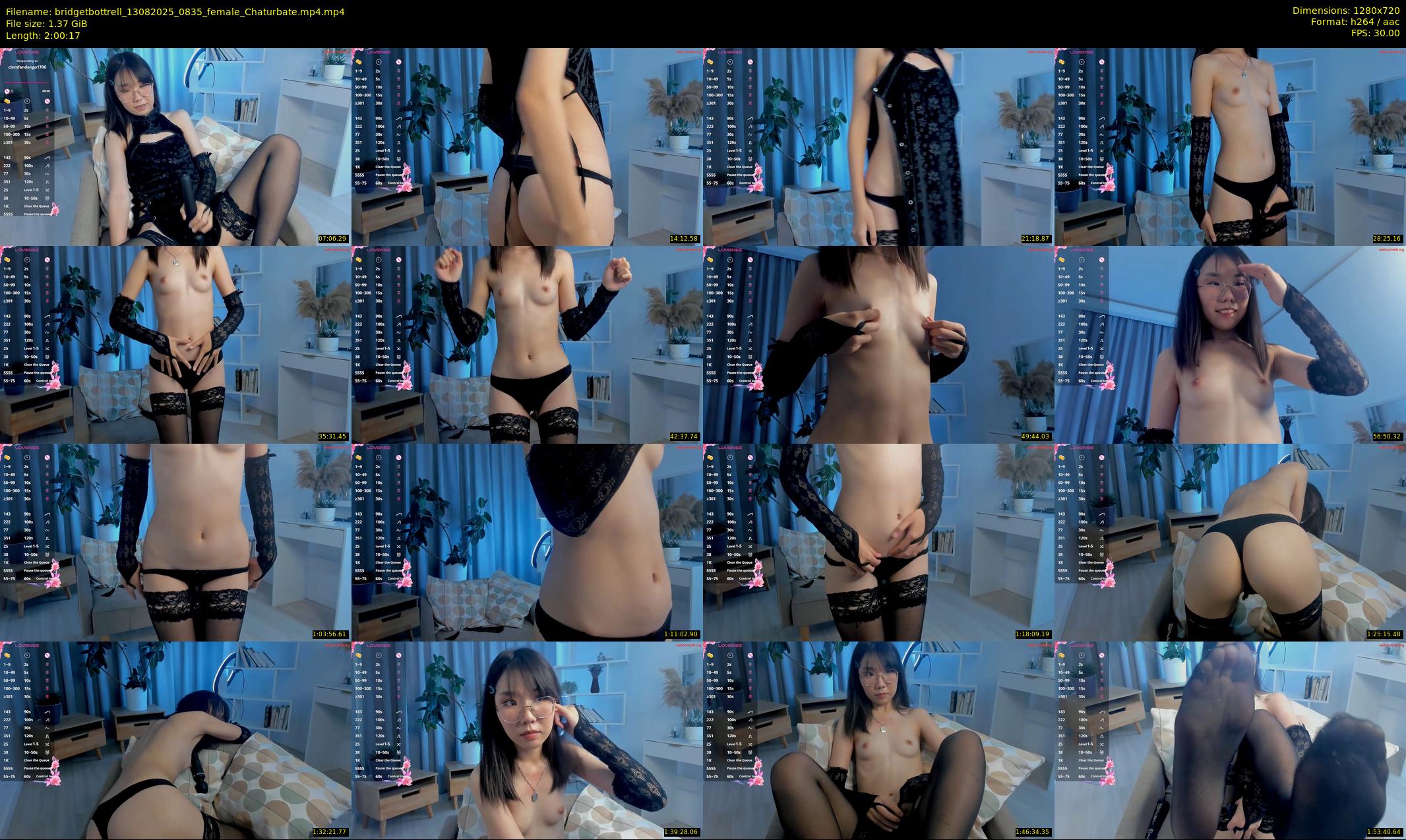 bridgetbottrell — 121 minute Chaturbate female cam show recording, 720p, Aug 13, 2025