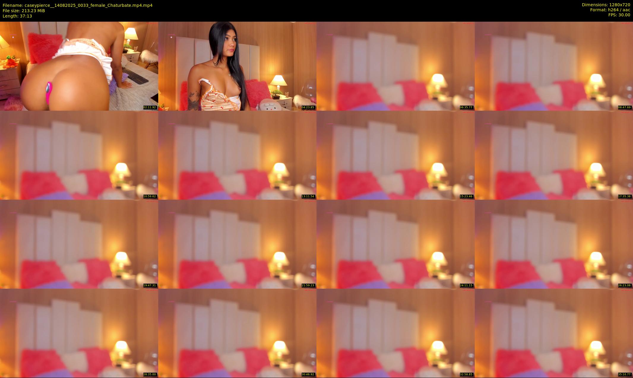caseypierce_ — 38 minute Chaturbate female cam show recording, 720p, Aug 14, 2025