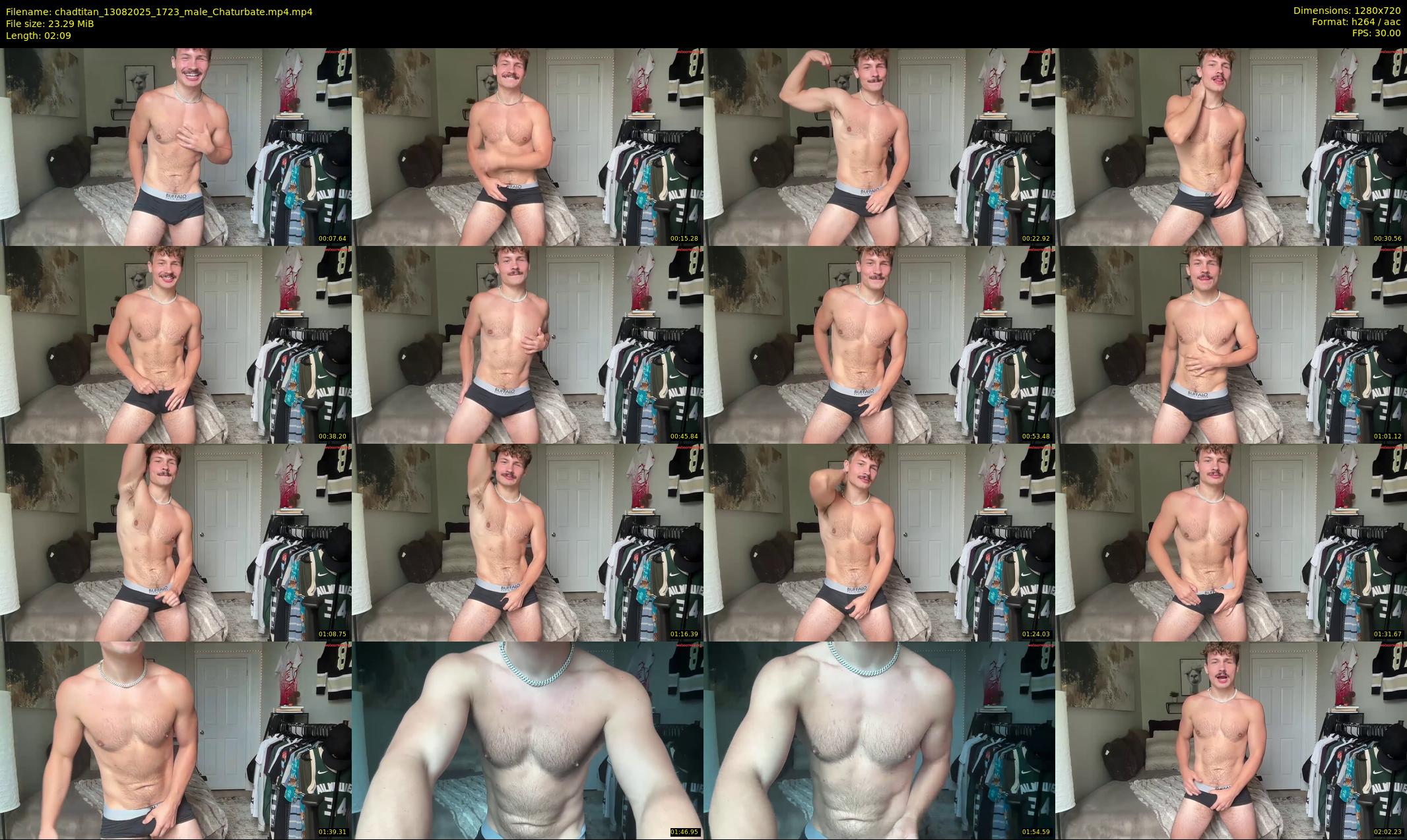 chadtitan — 3 minute Chaturbate male cam show recording, 720p, Aug 13, 2025