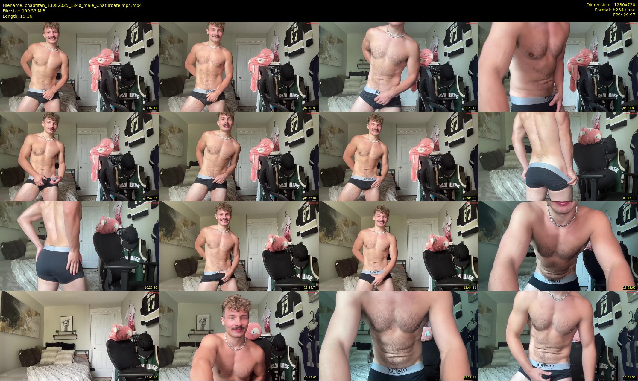 chadtitan — 20 minute Chaturbate male cam show recording, 720p, Aug 13, 2025