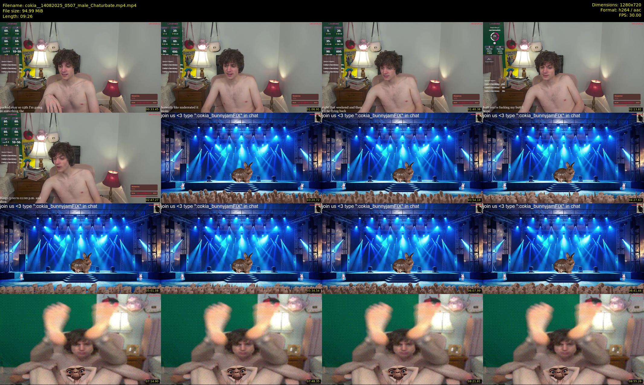 cokia_ — 10 minute Chaturbate male cam show recording, 720p, Aug 14, 2025