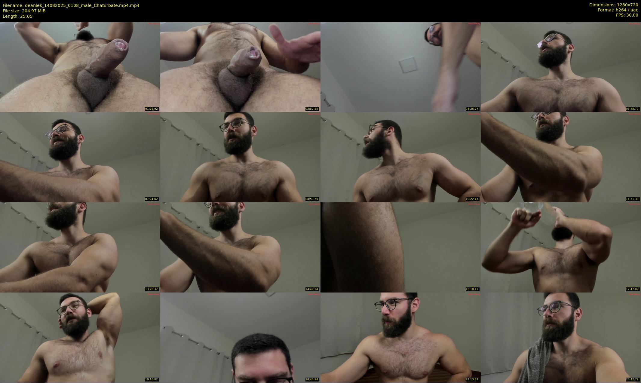 deanlek — 26 minute Chaturbate male cam show recording, 720p, Aug 14, 2025