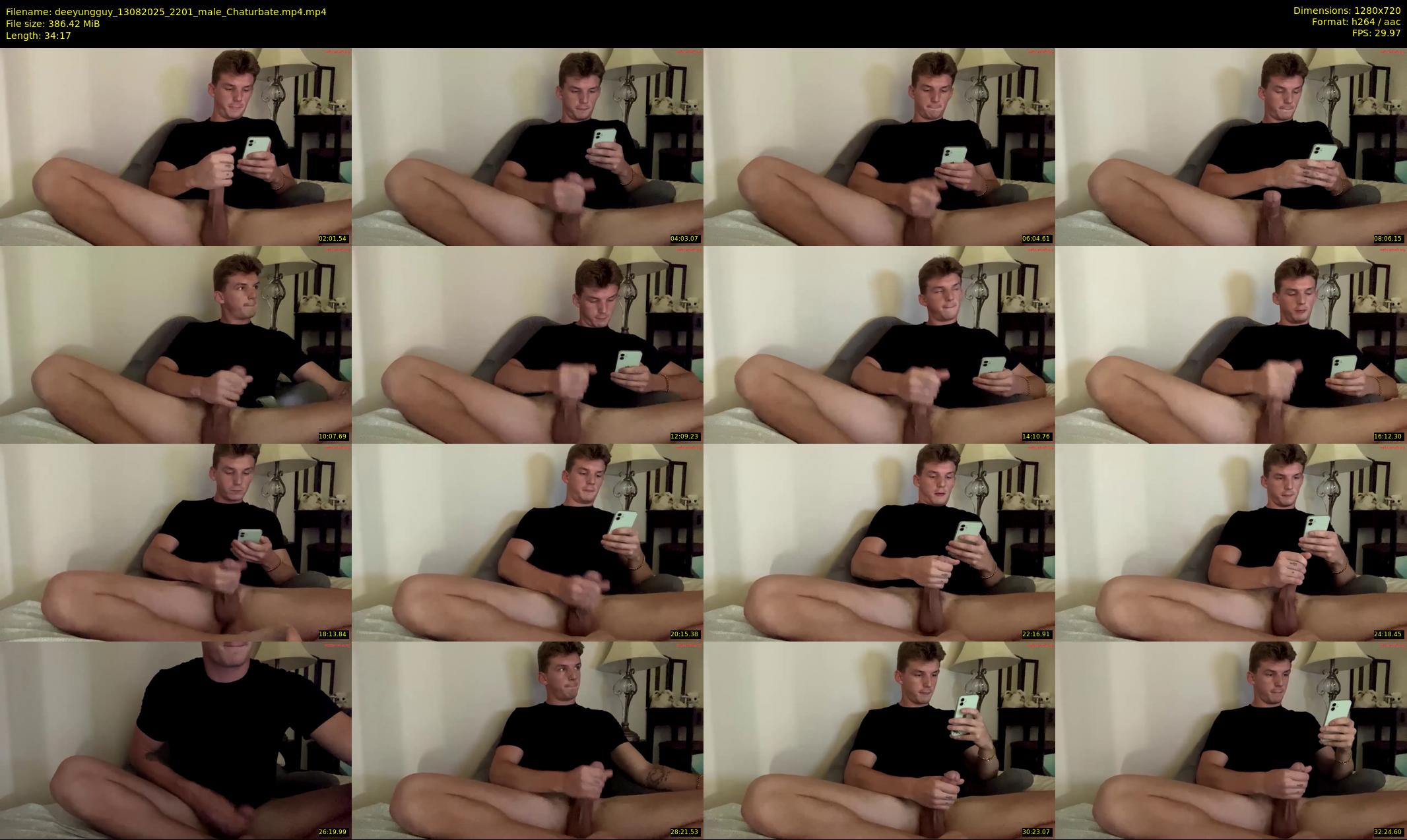 deeyungguy — 35 minute Chaturbate male cam show recording, 720p, Aug 13, 2025