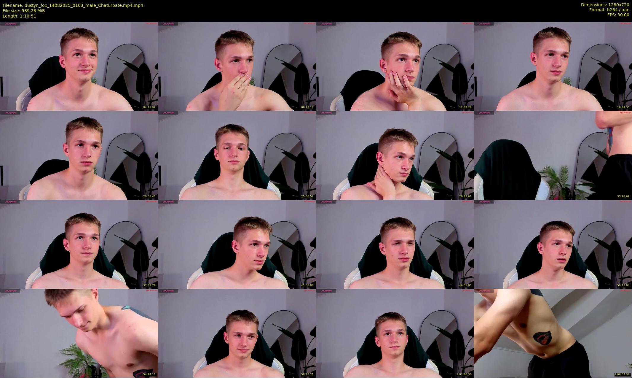 dustyn_fox — 71 minute Chaturbate male cam show recording, 720p, Aug 14, 2025
