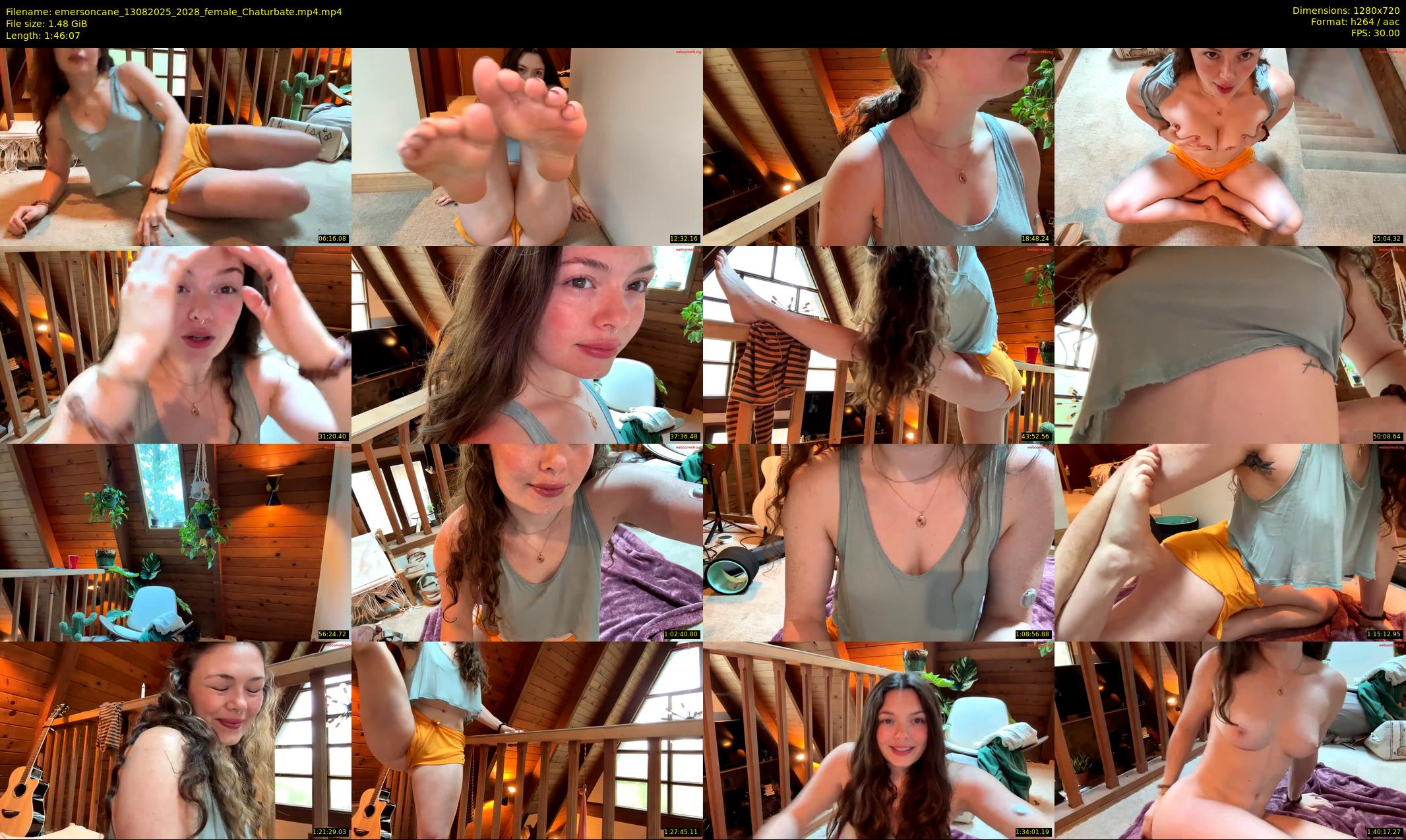 emersoncane — 107 minute Chaturbate female cam show recording, 720p, Aug 13, 2025