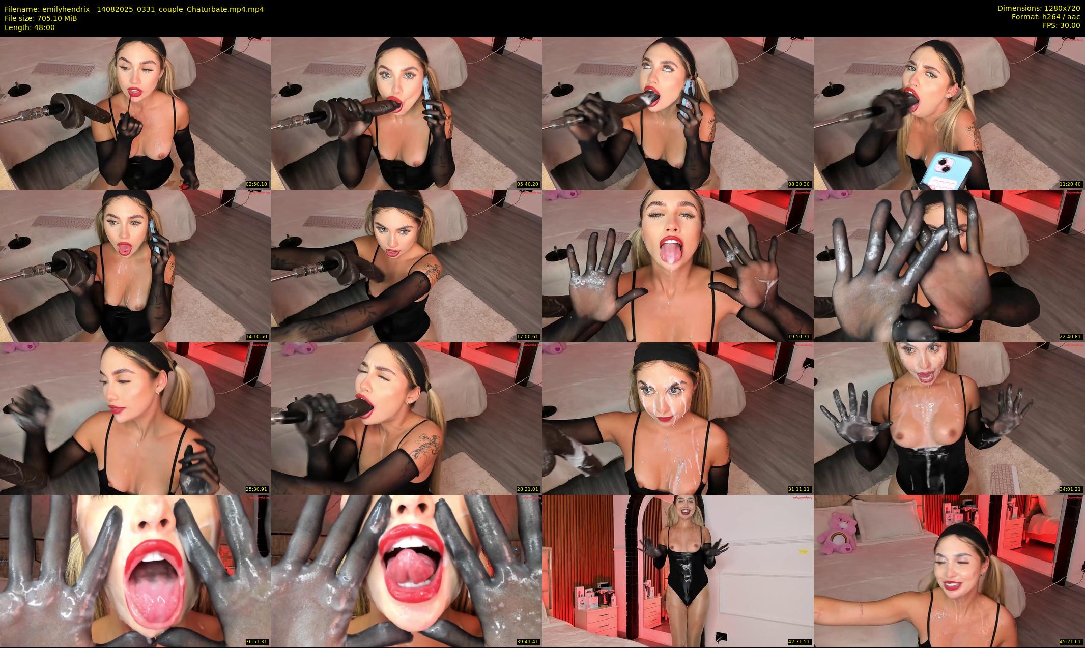 emilyhendrix_ — 48 minute Chaturbate couple cam show recording, 720p, Aug 14, 2025