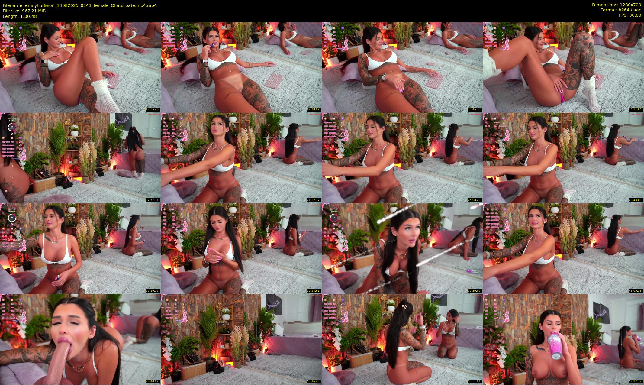 emilyhudsson — 61 minute Chaturbate female cam show recording, 720p, Aug 14, 2025