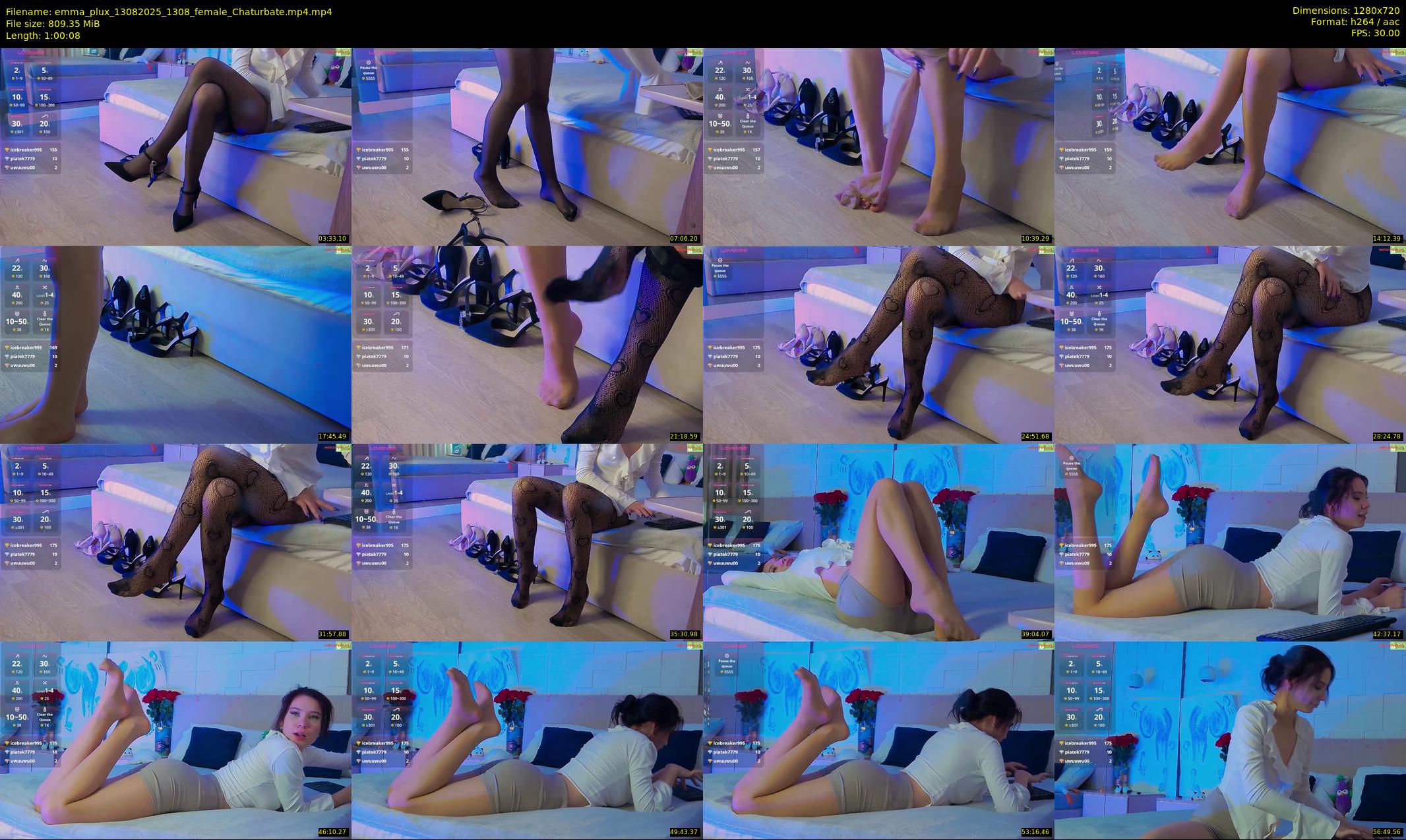 emma_plux — 61 minute Chaturbate female cam show recording, 720p, Aug 13, 2025