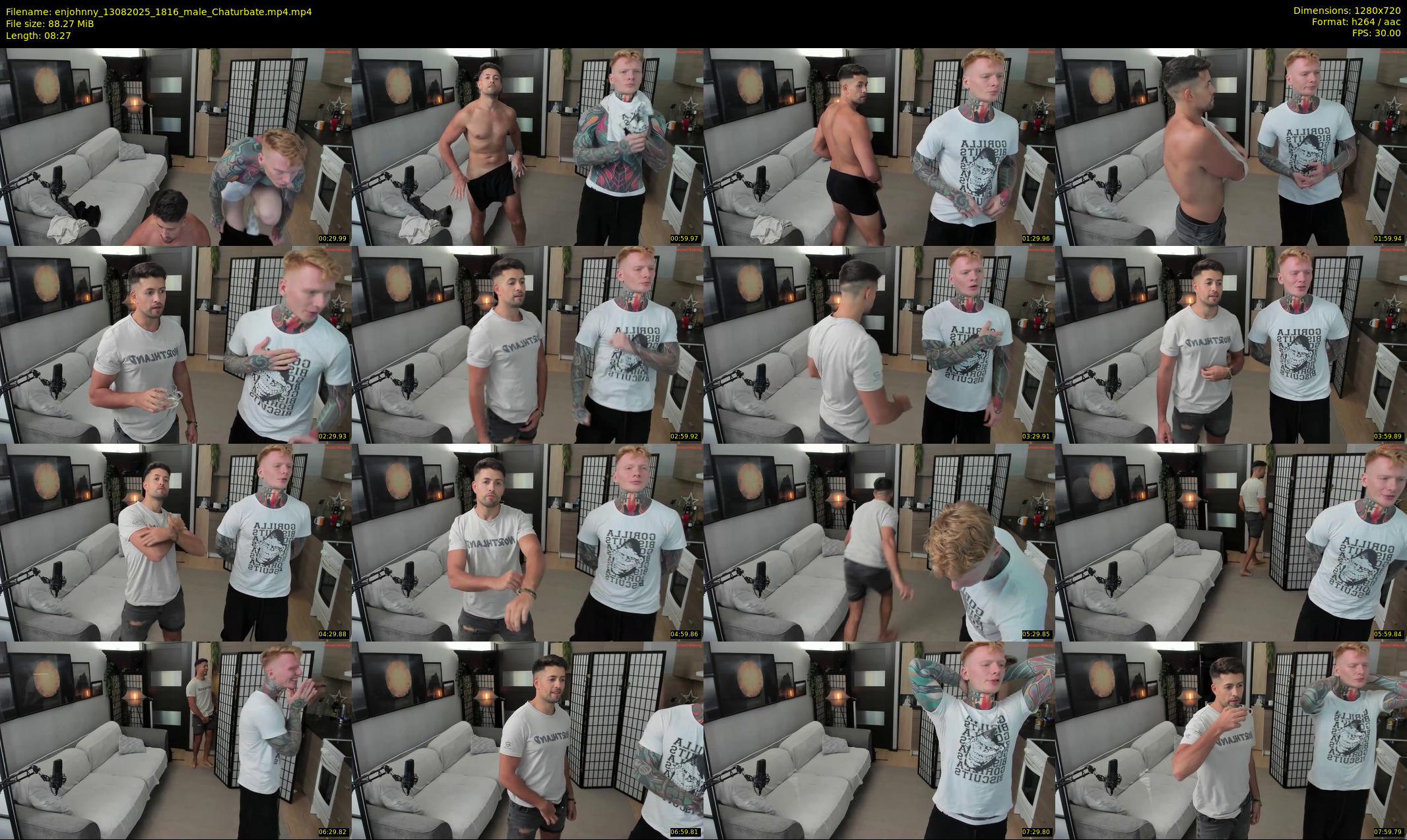 enjohnny — 9 minute Chaturbate male cam show recording, 720p, Aug 13, 2025