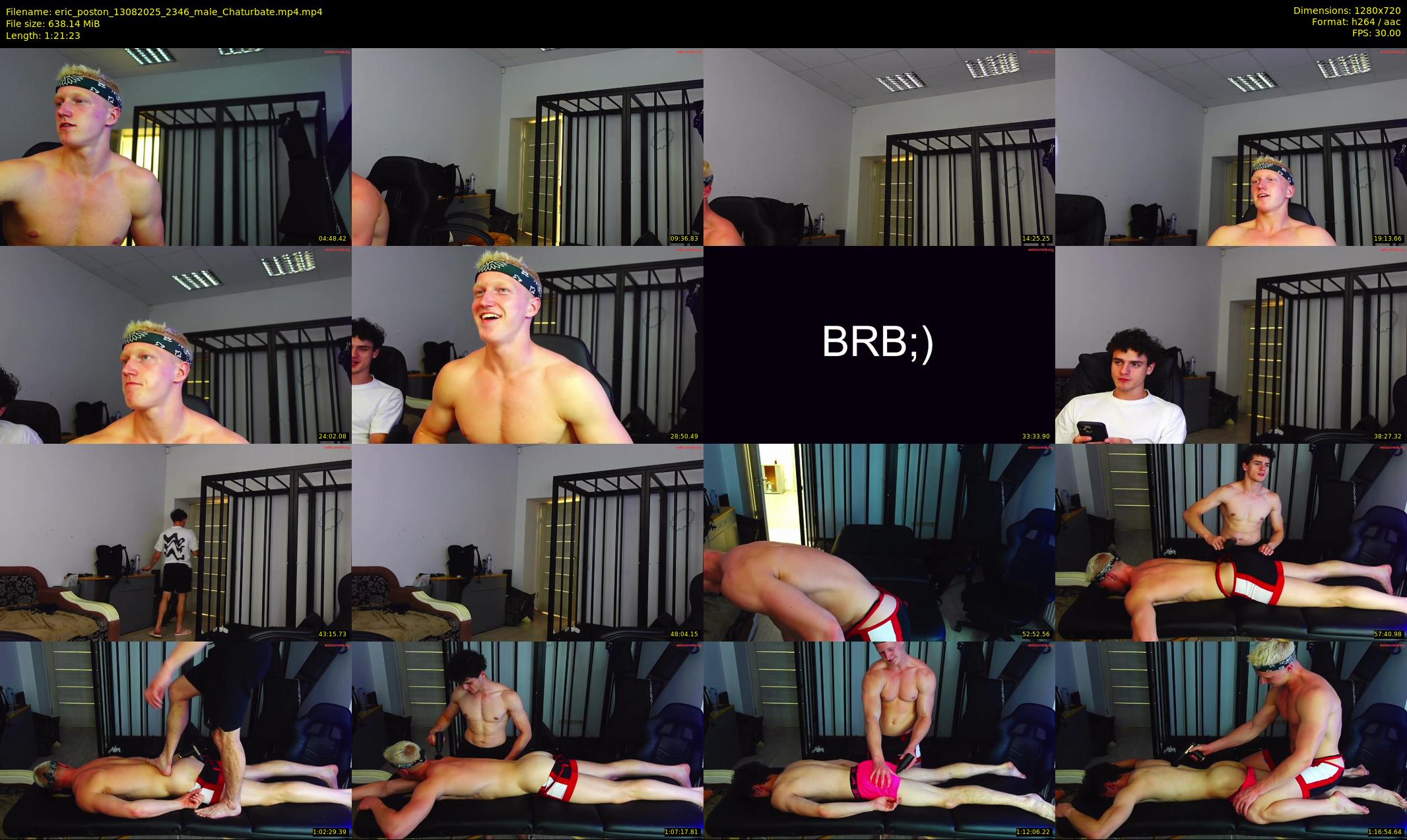 eric_poston — 82 minute Chaturbate male cam show recording, 720p, Aug 13, 2025