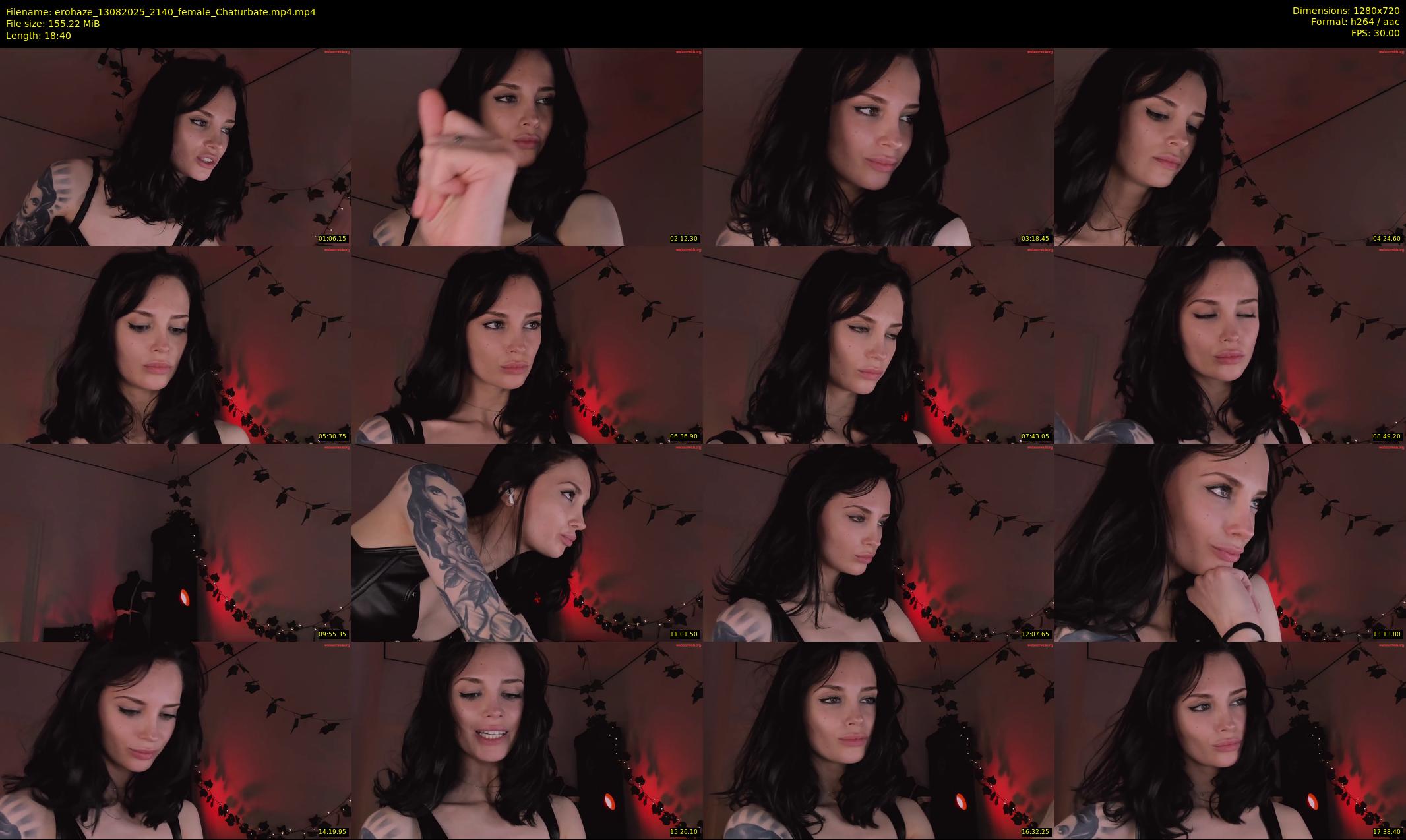 erohaze — 19 minute Chaturbate female cam show recording, 720p, Aug 13, 2025