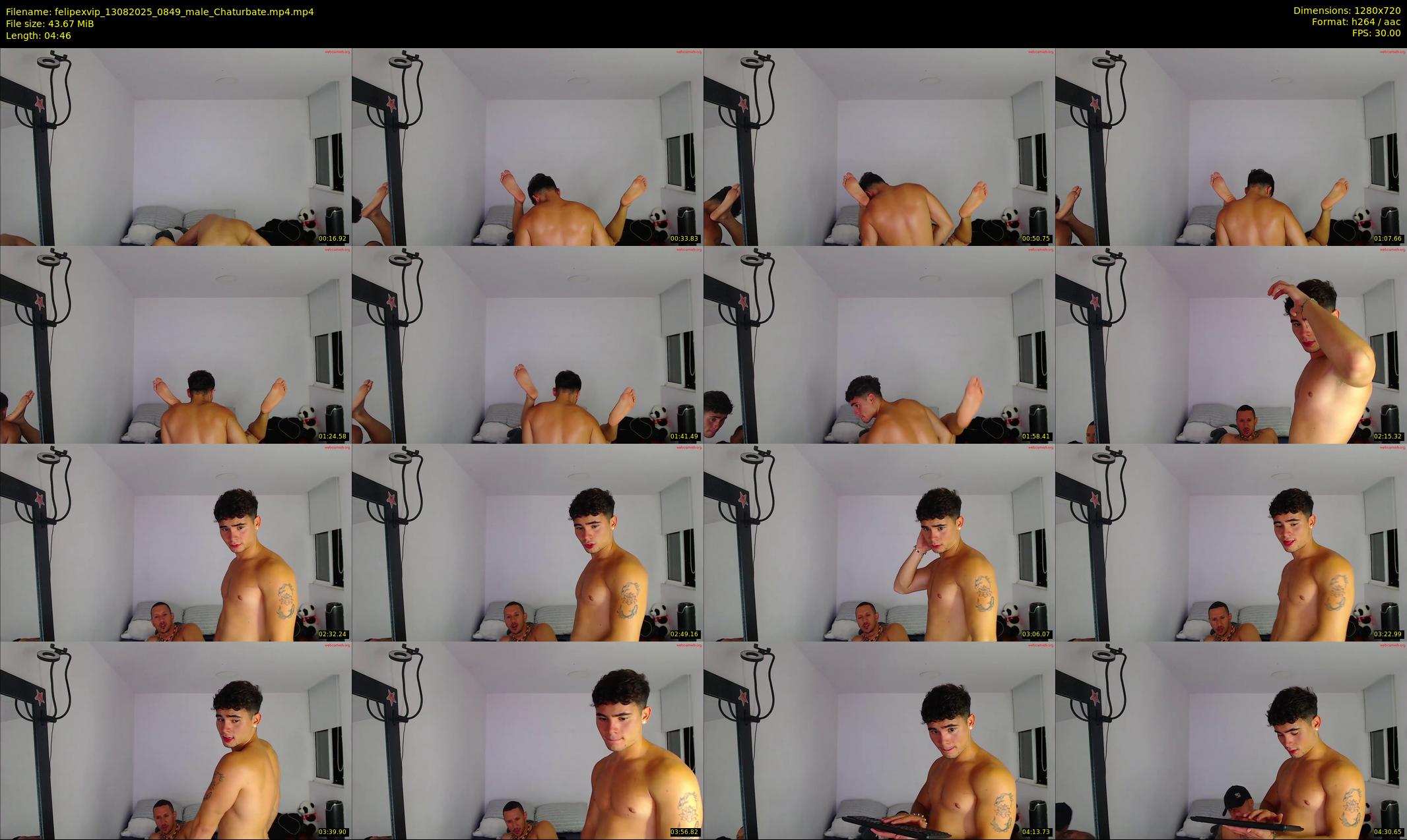 felipexvip — 5 minute Chaturbate male cam show recording, 720p, Aug 13, 2025