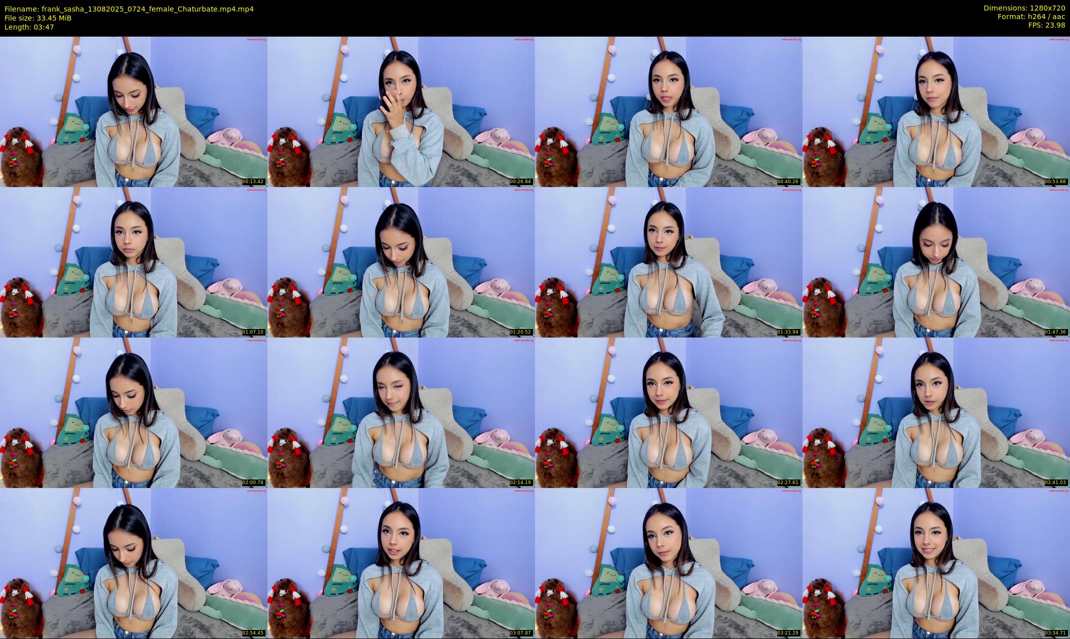 frank_sasha — 4 minute Chaturbate couple cam show recording, 720p, Aug 13, 2025