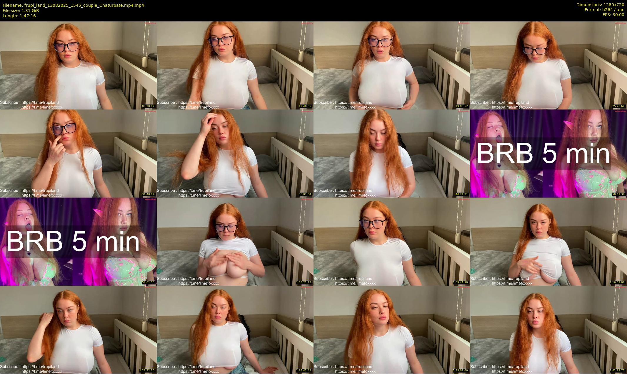 frupi_land — 108 minute Chaturbate couple cam show recording, 720p, Aug 13, 2025