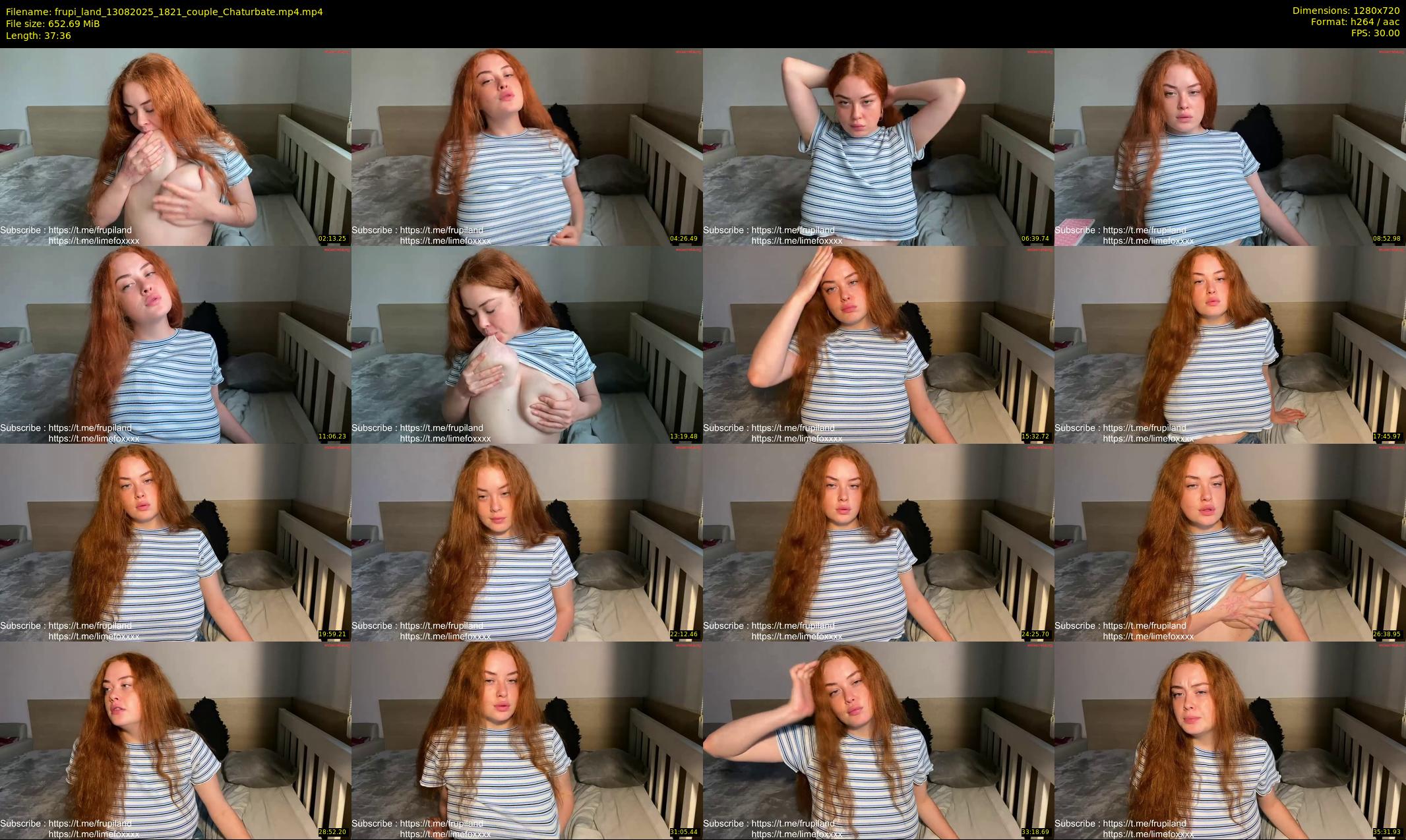 frupi_land — 38 minute Chaturbate couple cam show recording, 720p, Aug 13, 2025