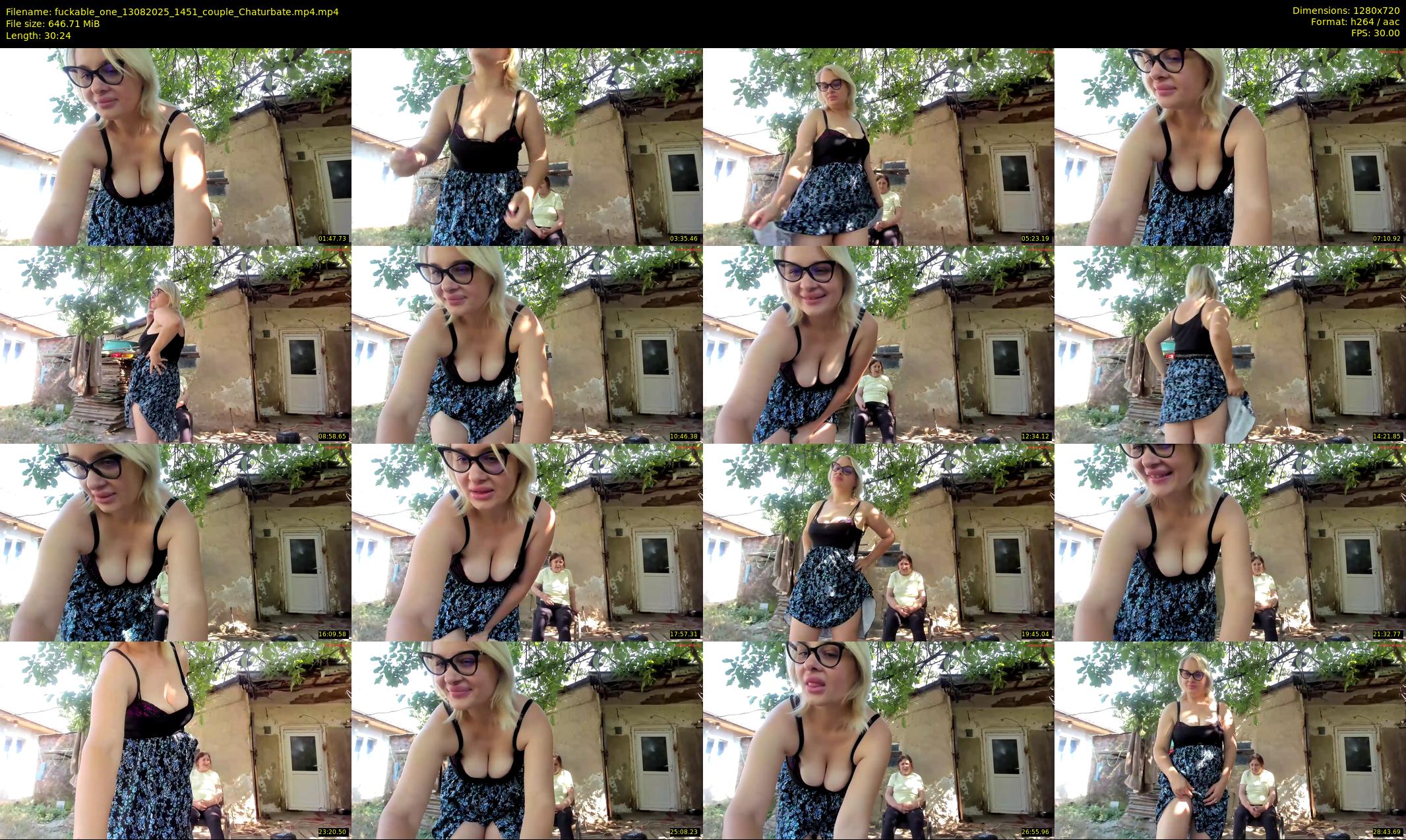 fuckable_one — 31 minute Chaturbate couple cam show recording, 720p, Aug 13, 2025