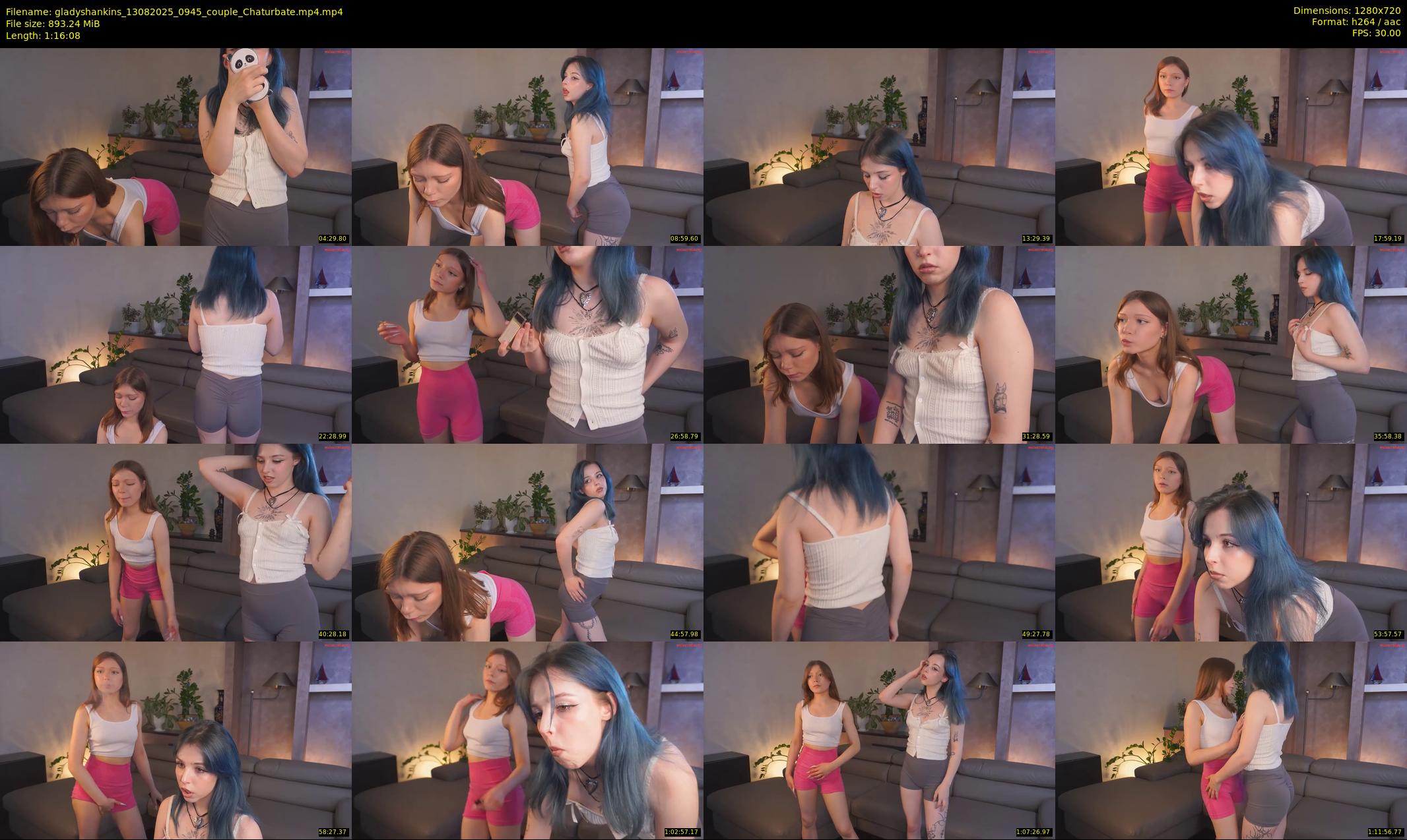 gladyshankins — 77 minute Chaturbate female cam show recording, 720p, Aug 13, 2025